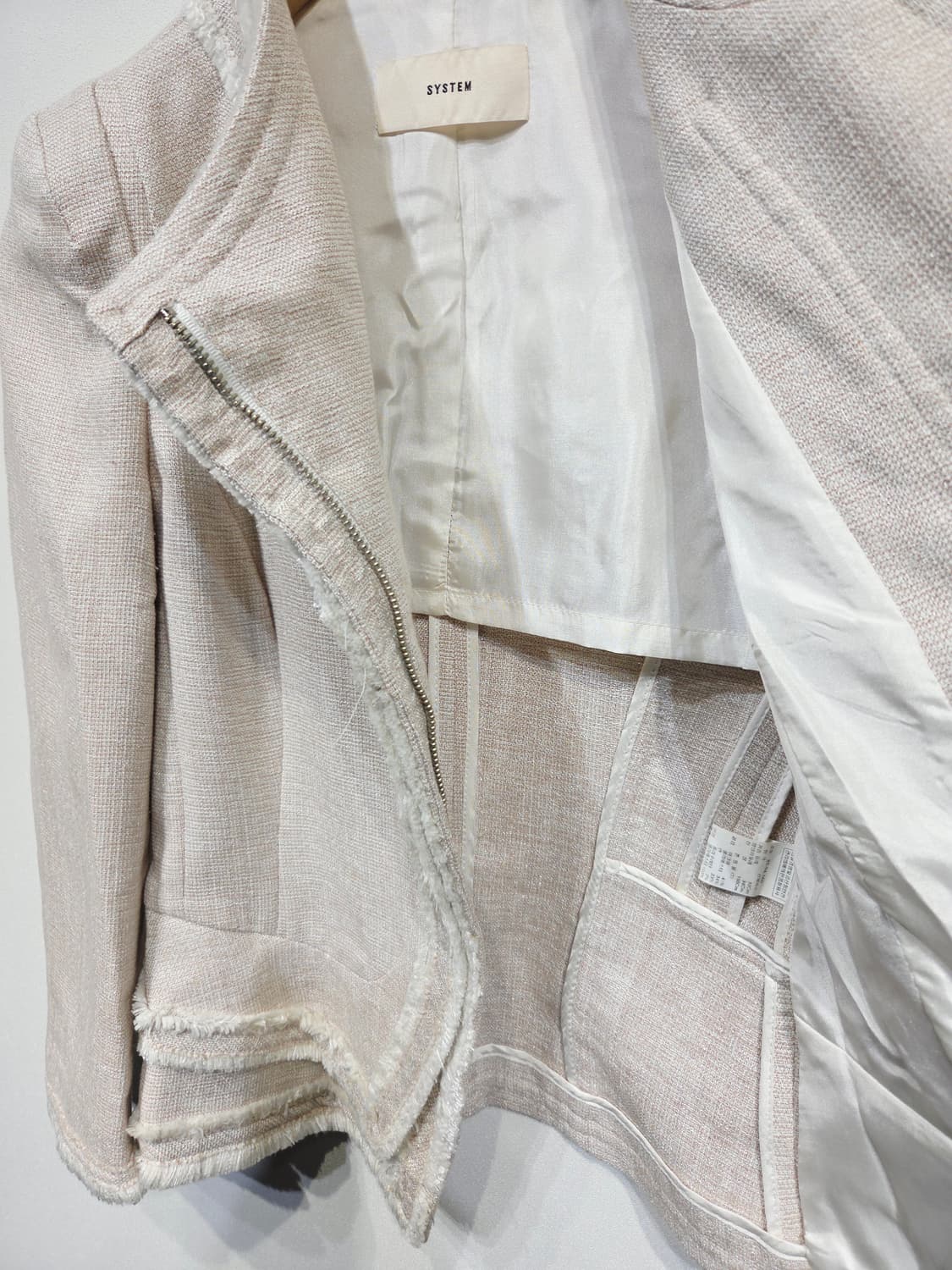 시스템 마혼방 트위드 자켓_55 상품이미지4