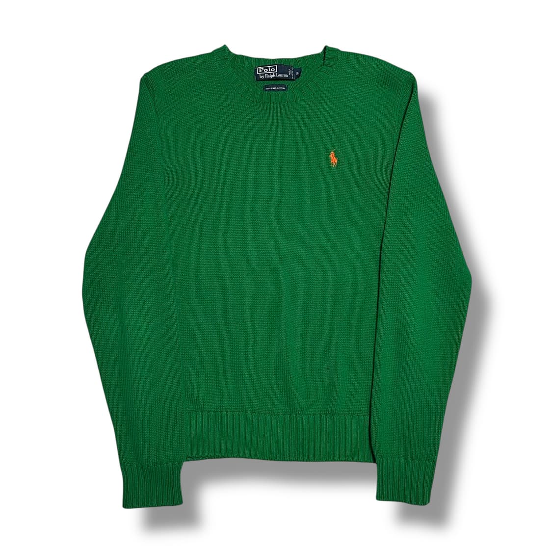 Polo Ralph Lauren 피마코튼 그린 니트 상품이미지1