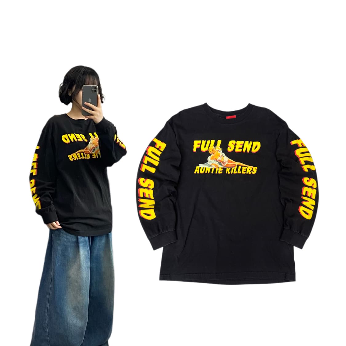 미국 빈티지 롱슬리브 상품이미지1