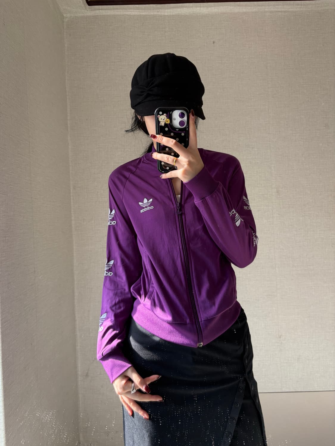 아디다스 퍼플 실버 져지 상품이미지1