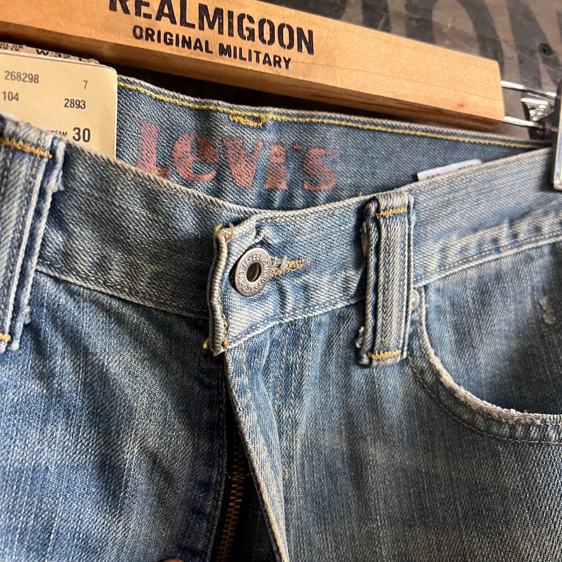 00's 리바이스 527 33사이즈 Mexico 데드스탁 260318-8 상품이미지4