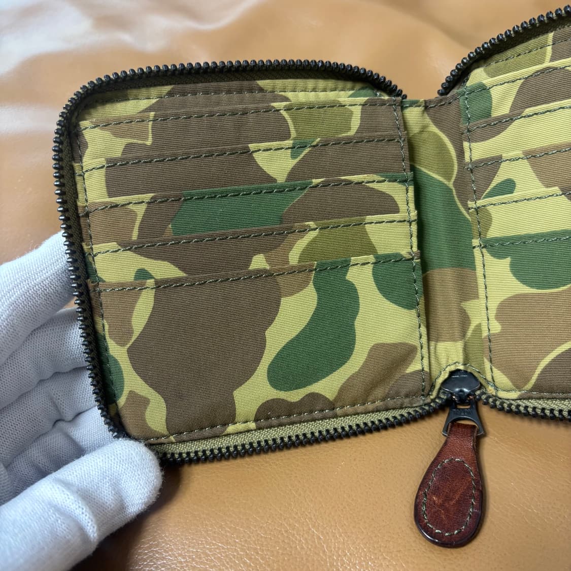 RRL 더블알엘 랄프로렌 폴로 덕 카모 월렛 지갑 상품이미지8