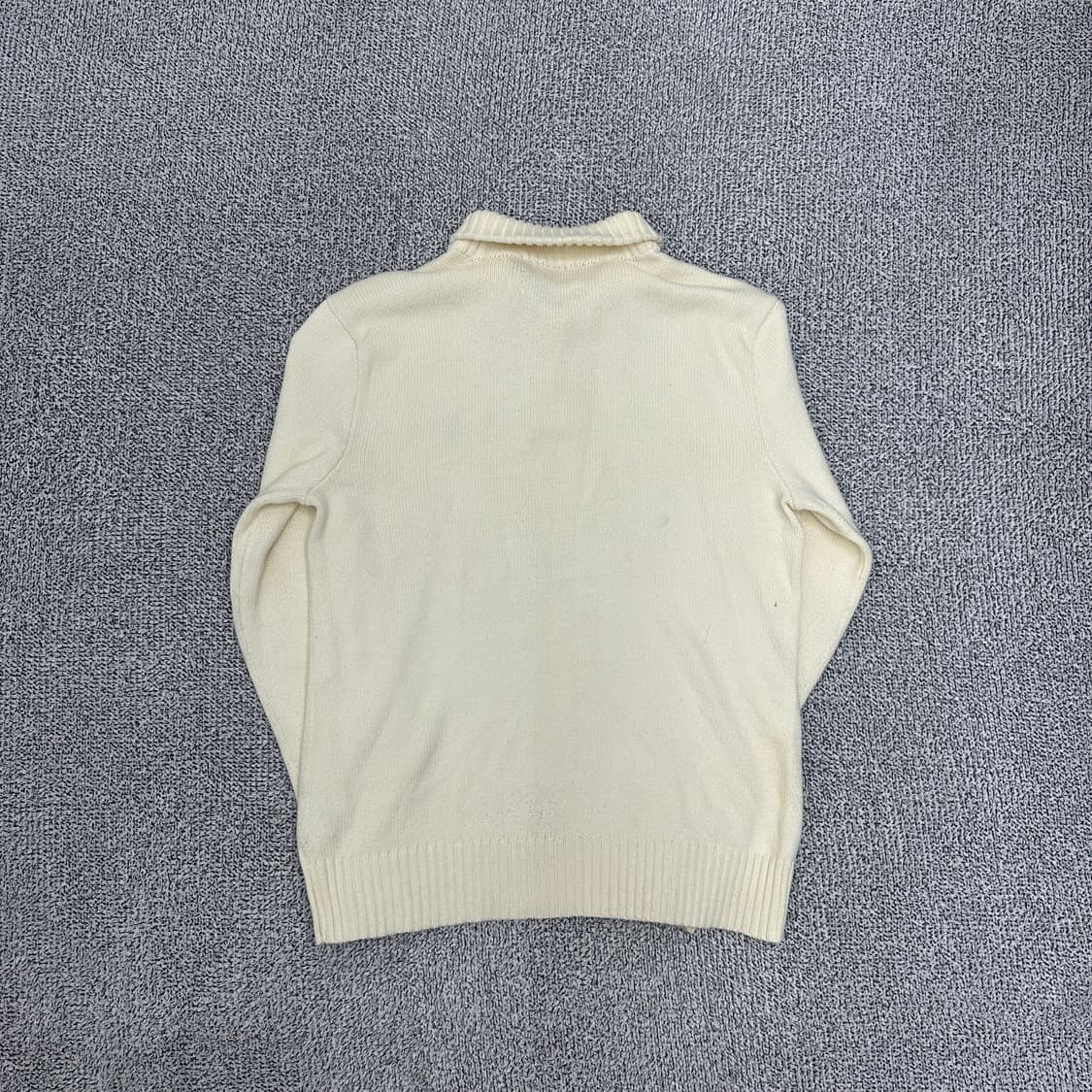 폴로 코튼 카라넥 니트 M 상품이미지3