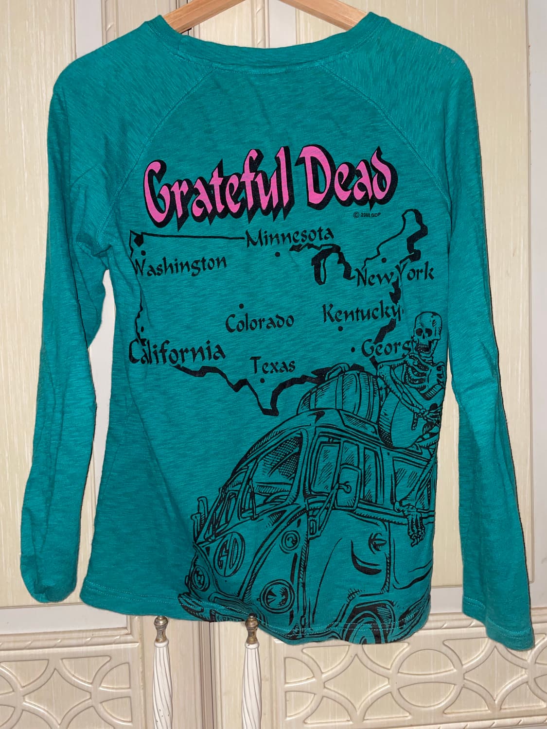 그레이트풀 데드 2008 프린팅 롱 슬리브 티셔츠 상품이미지2