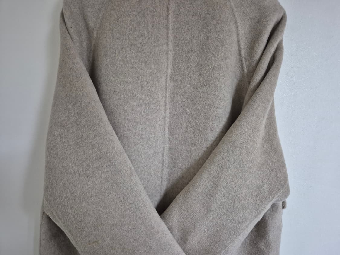 무신사스탠다드 발마칸 로브 코트 오트밀 XS 상품이미지9