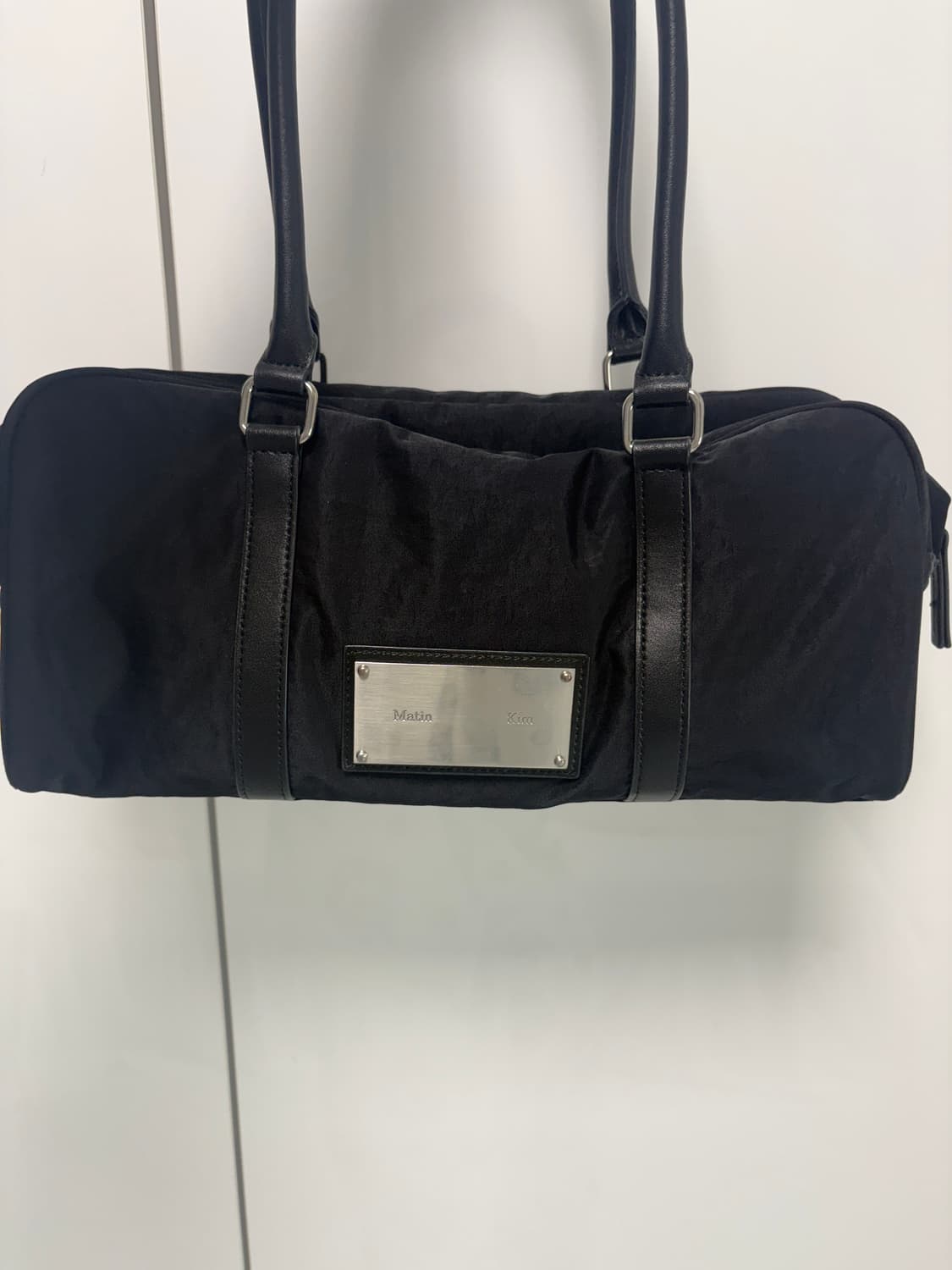 마뗑킴 스포티 토트백 SPORTY TOTE BAG IN BLACK 상품이미지1