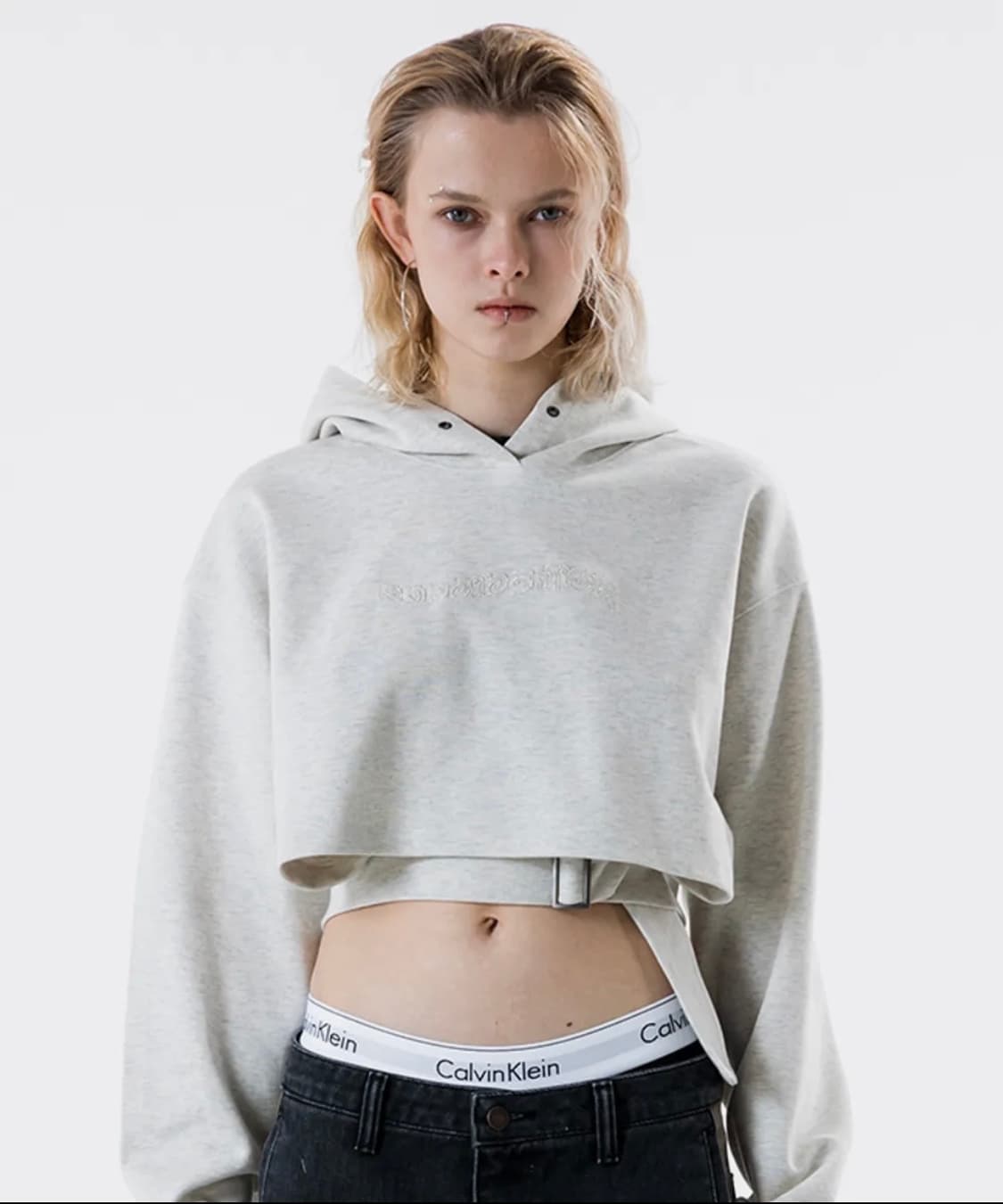 러닝하이 벨트 후드티 상품이미지1