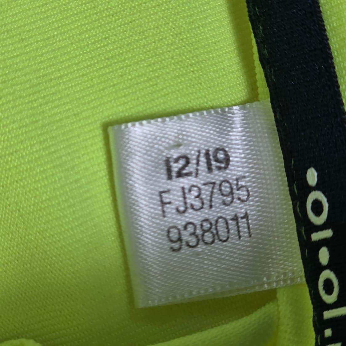 0176 아디다스 크레에이터 형광 반팔 폴로 L 상품이미지6