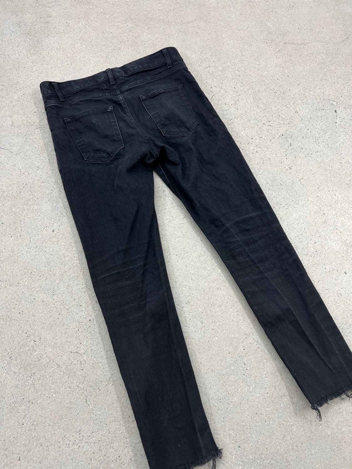 생로랑 16SS D02 블랙 데님 스키니진 상품이미지3