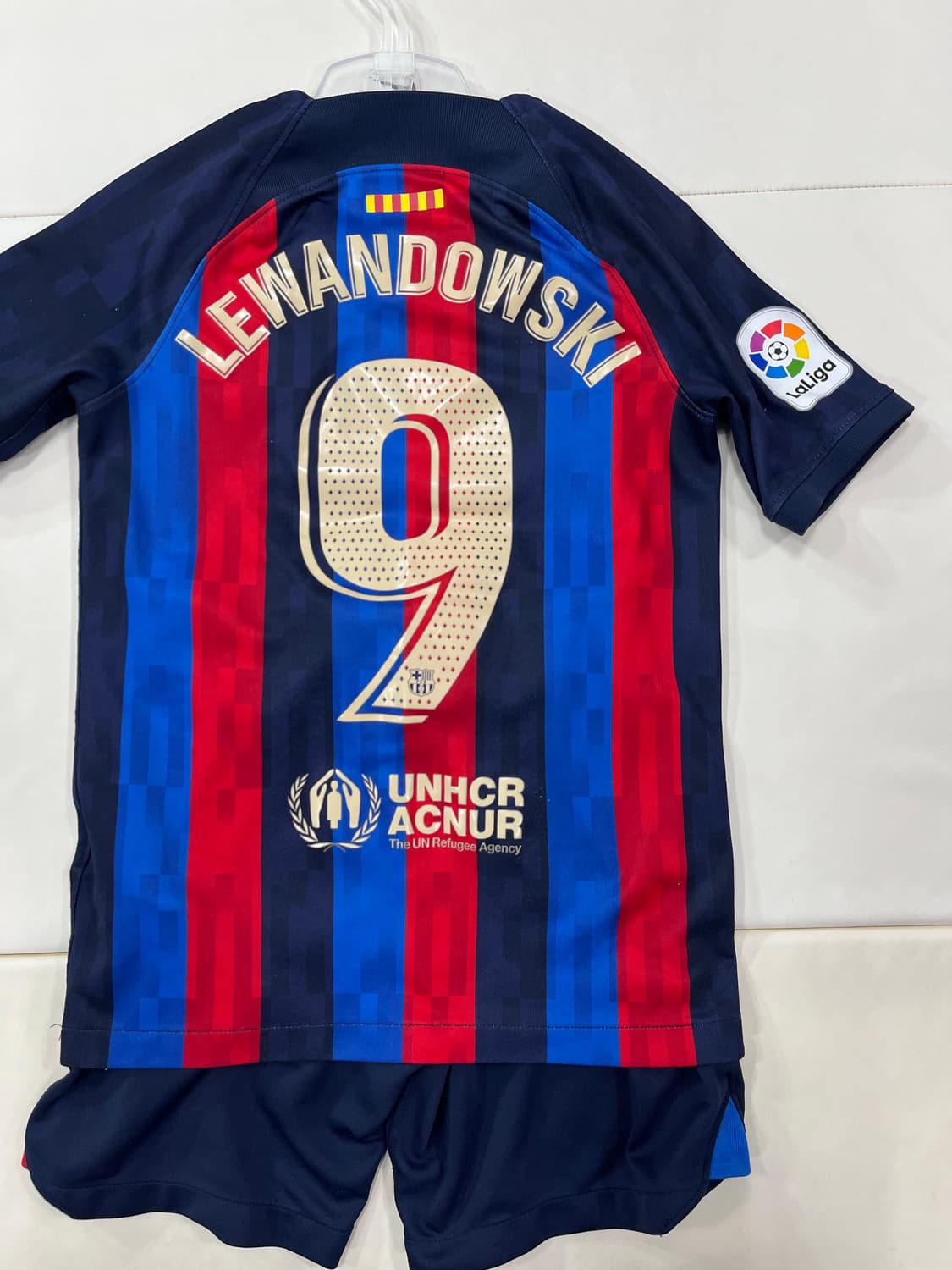 나이키 22-23 FC 바르셀로나 홈 로베르트 레반도프스키 (상하의세트) 상품이미지8