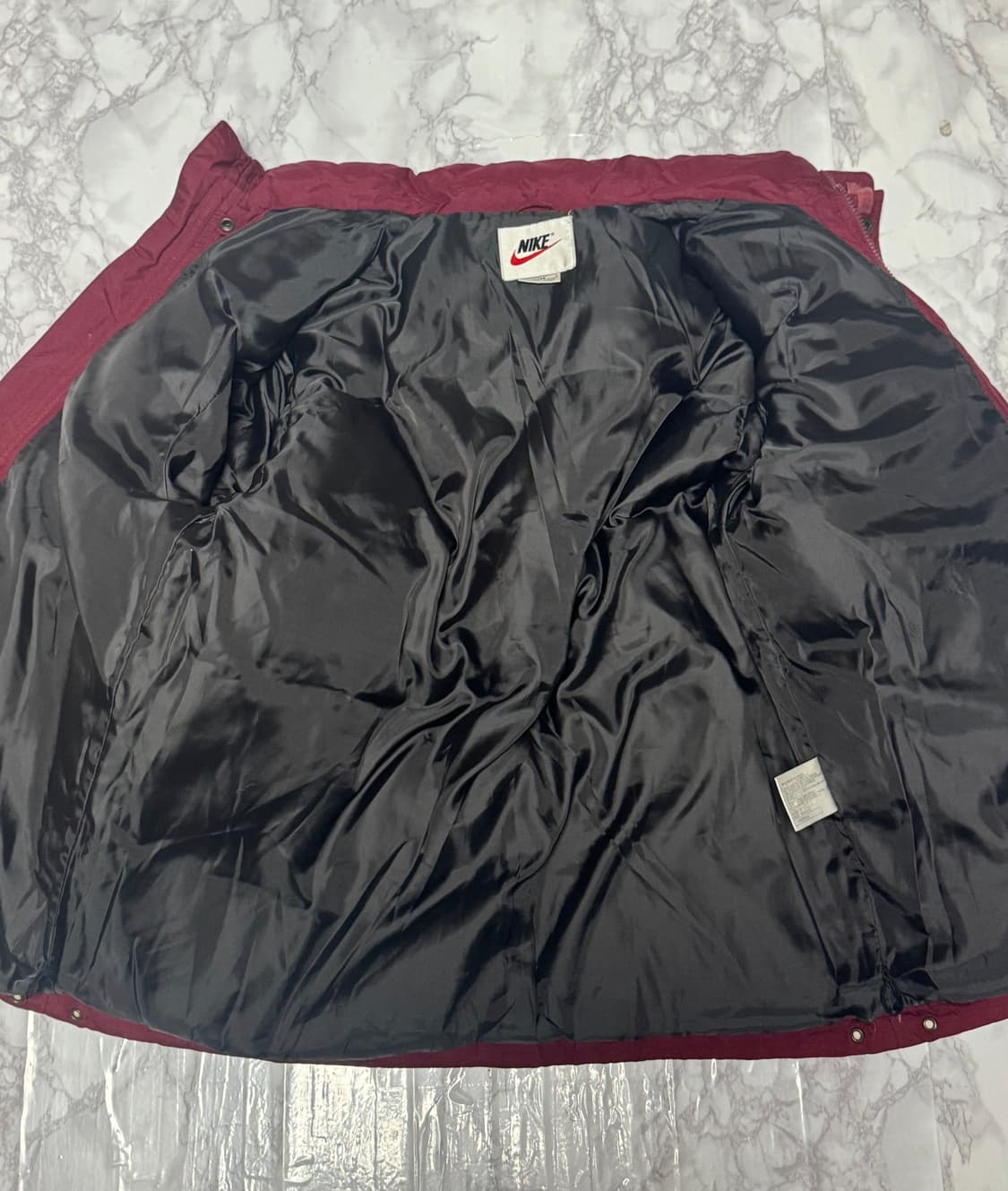 나이키 버건디 립스타 패딩 푸퍼 자켓  상품이미지7