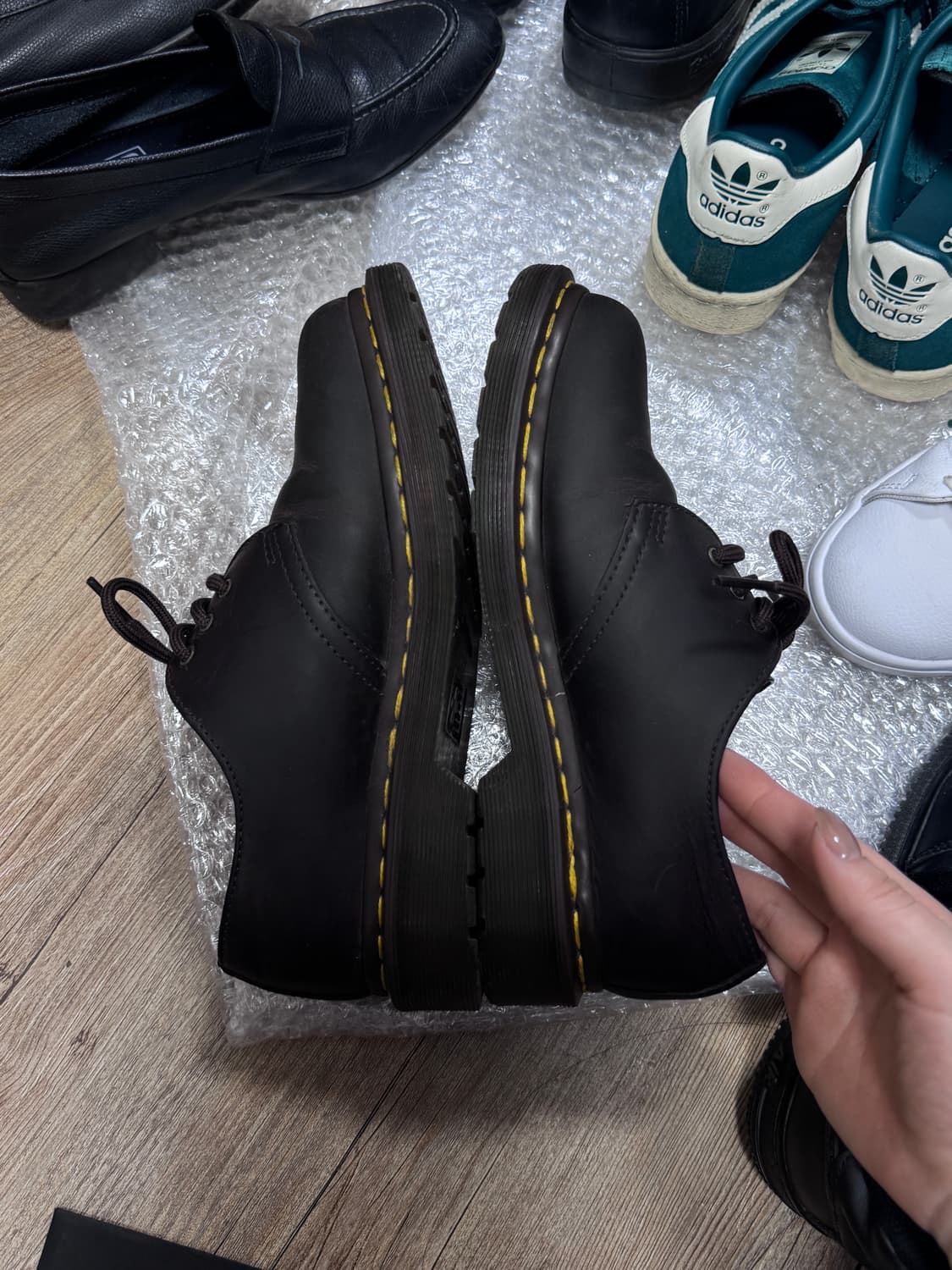 닥터마틴1461 크레이지홀스 빈티지브라운 uk4 상품이미지3