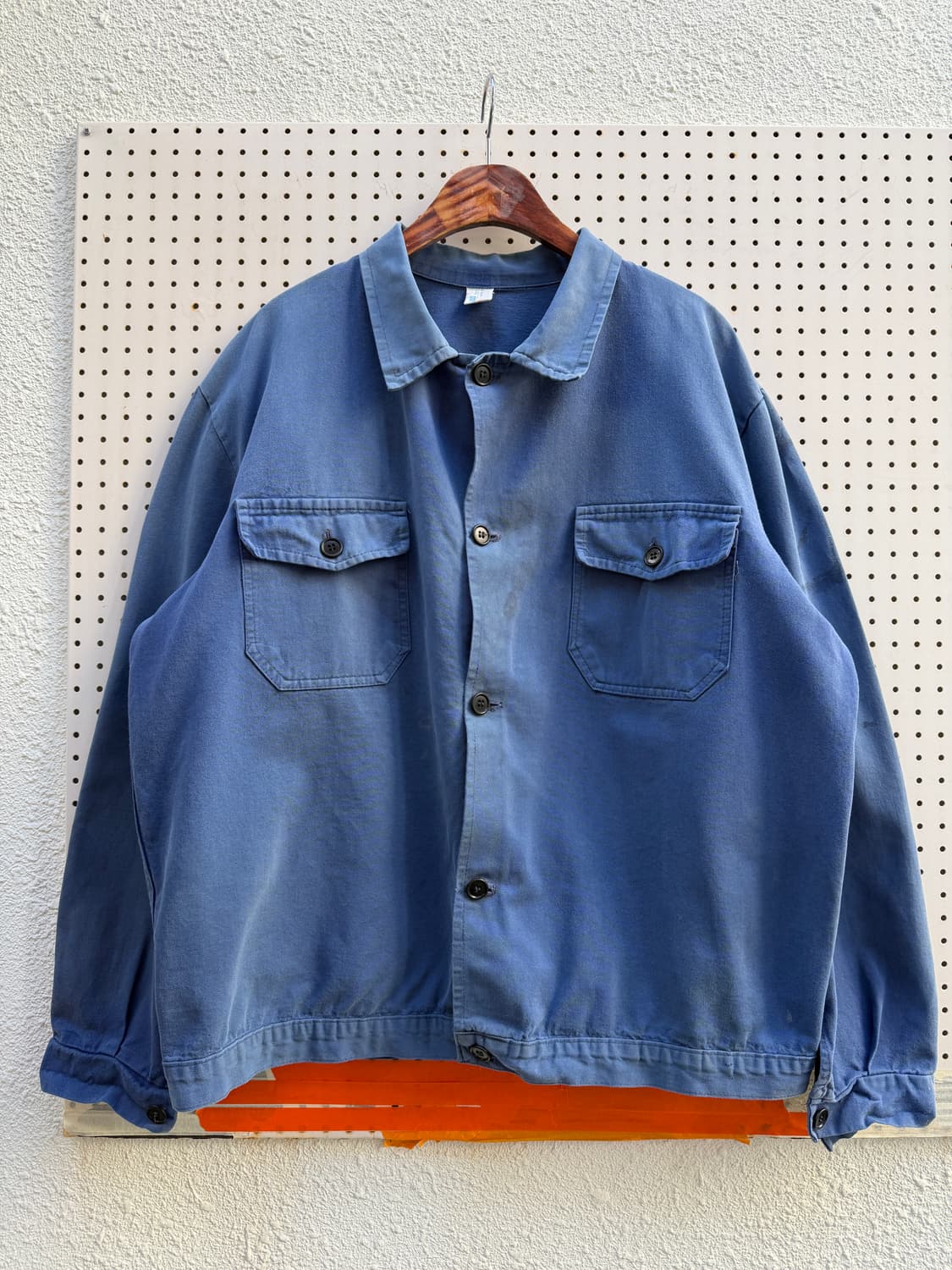 OLD VINTAGE FADED MECHANIC 메카닉자켓 프렌치워크자켓 상품이미지1