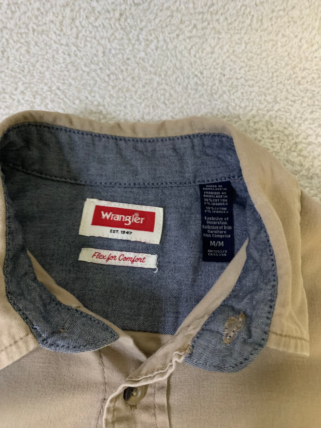 WRANGLER 반팔셔츠 상품이미지3