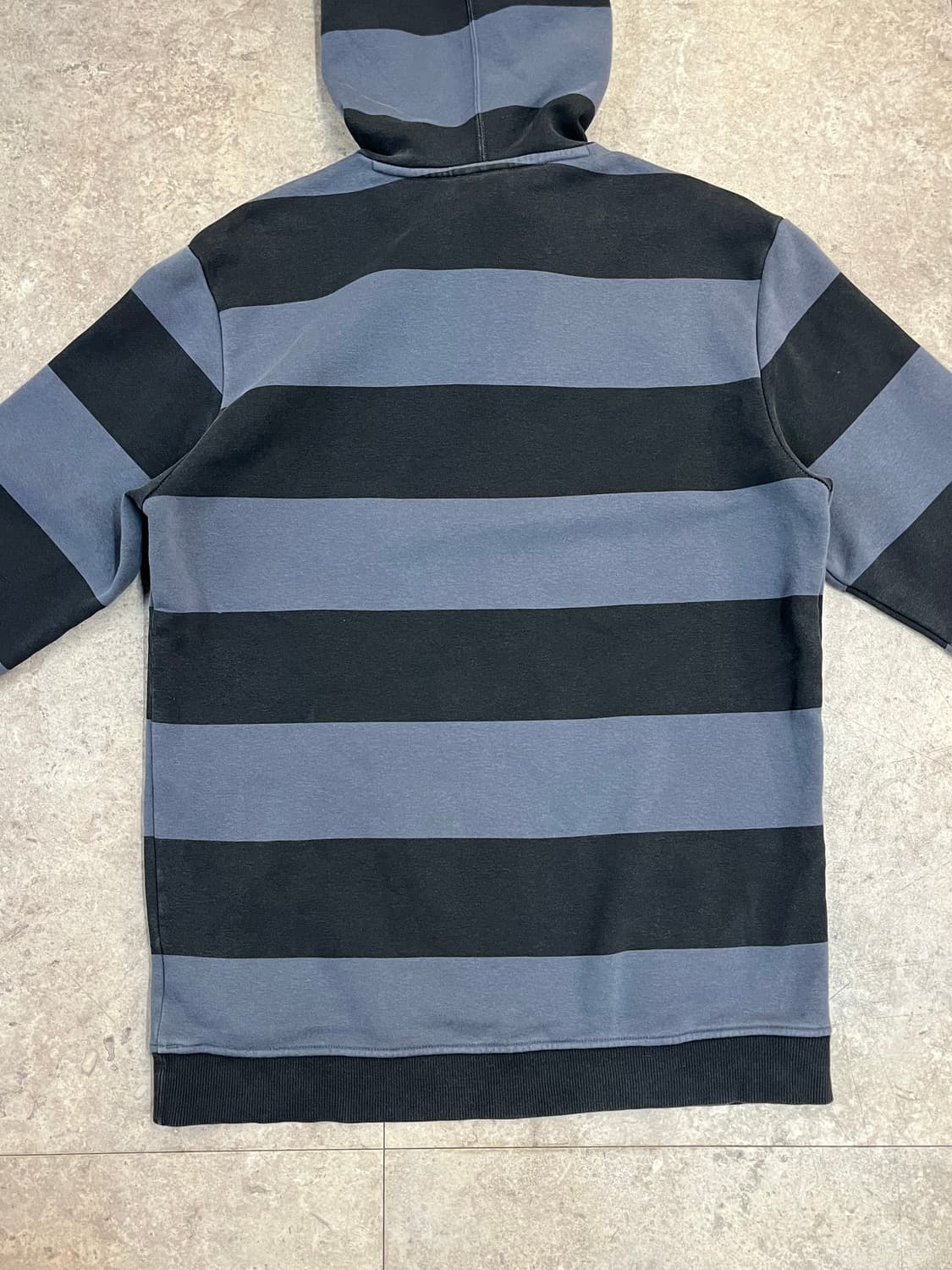 아디다스 스트라이프 기모 후드티 차콜 100 #csz2436  상품이미지9