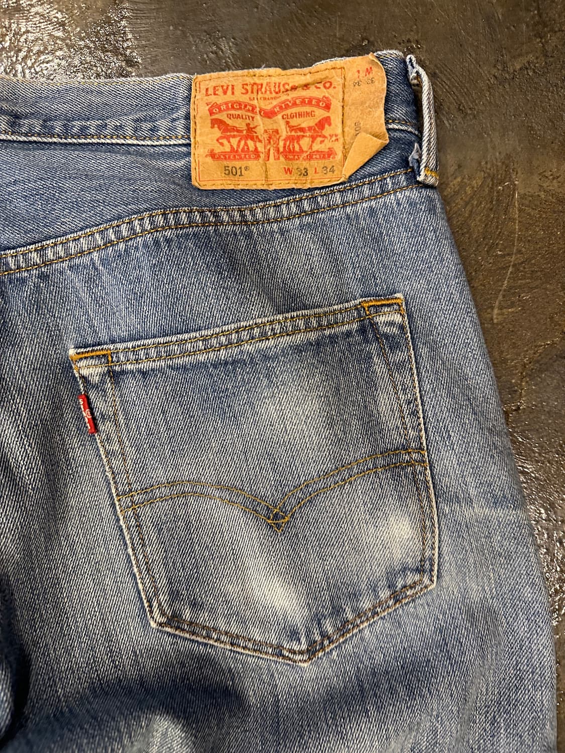 Levis 리바이스 501 W33 L34 상품이미지4