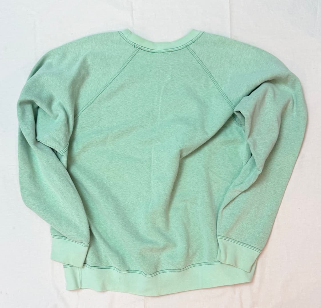 와일드 동키 Italy made 스웻셔츠 빈티지 맨투맨 민트 상품이미지3