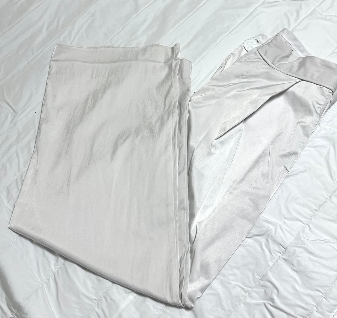 트리밍버드 piping set up pants white, M 상품이미지3