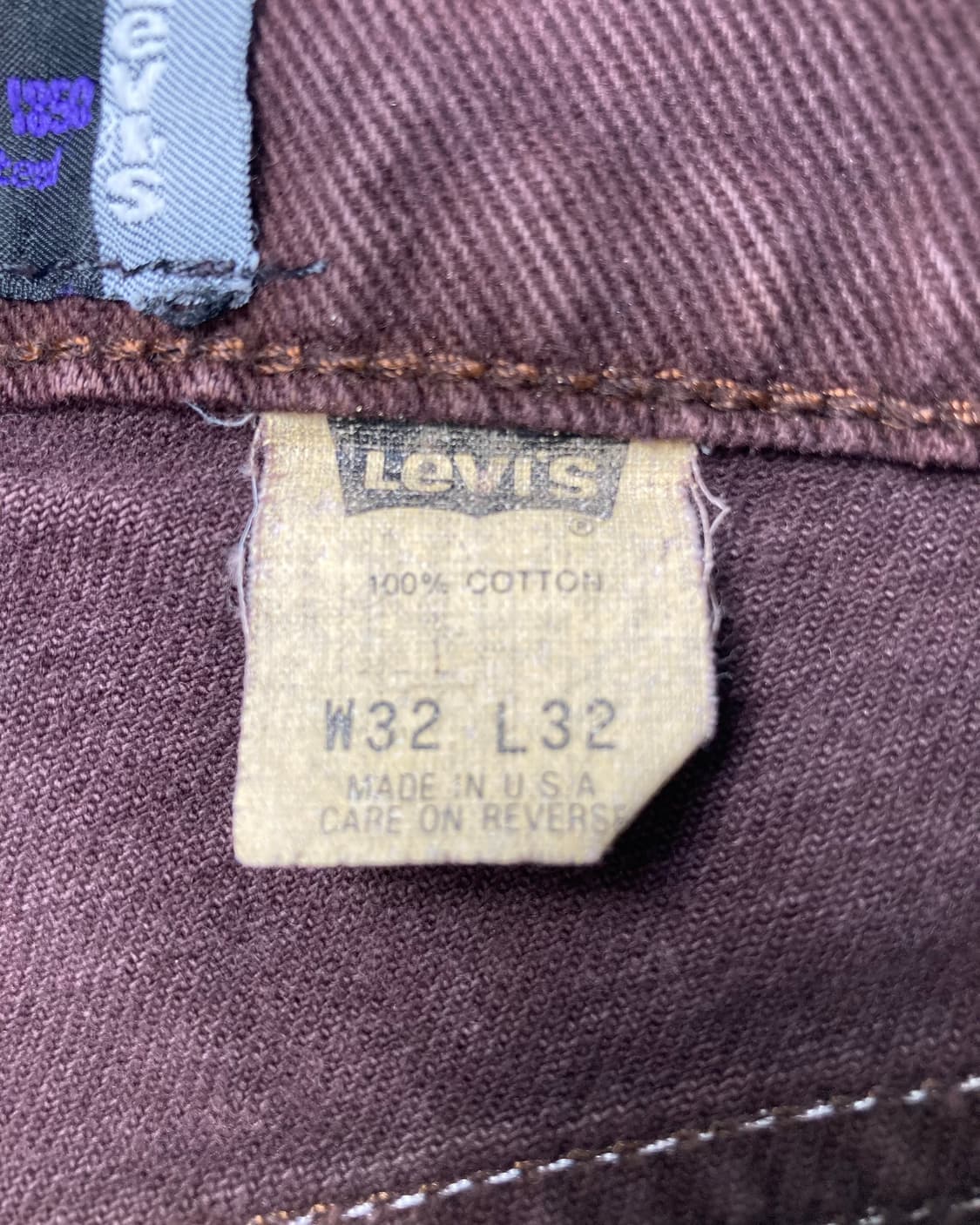 90s Levi's Silvertab Jeans (mahogany) 상품이미지4