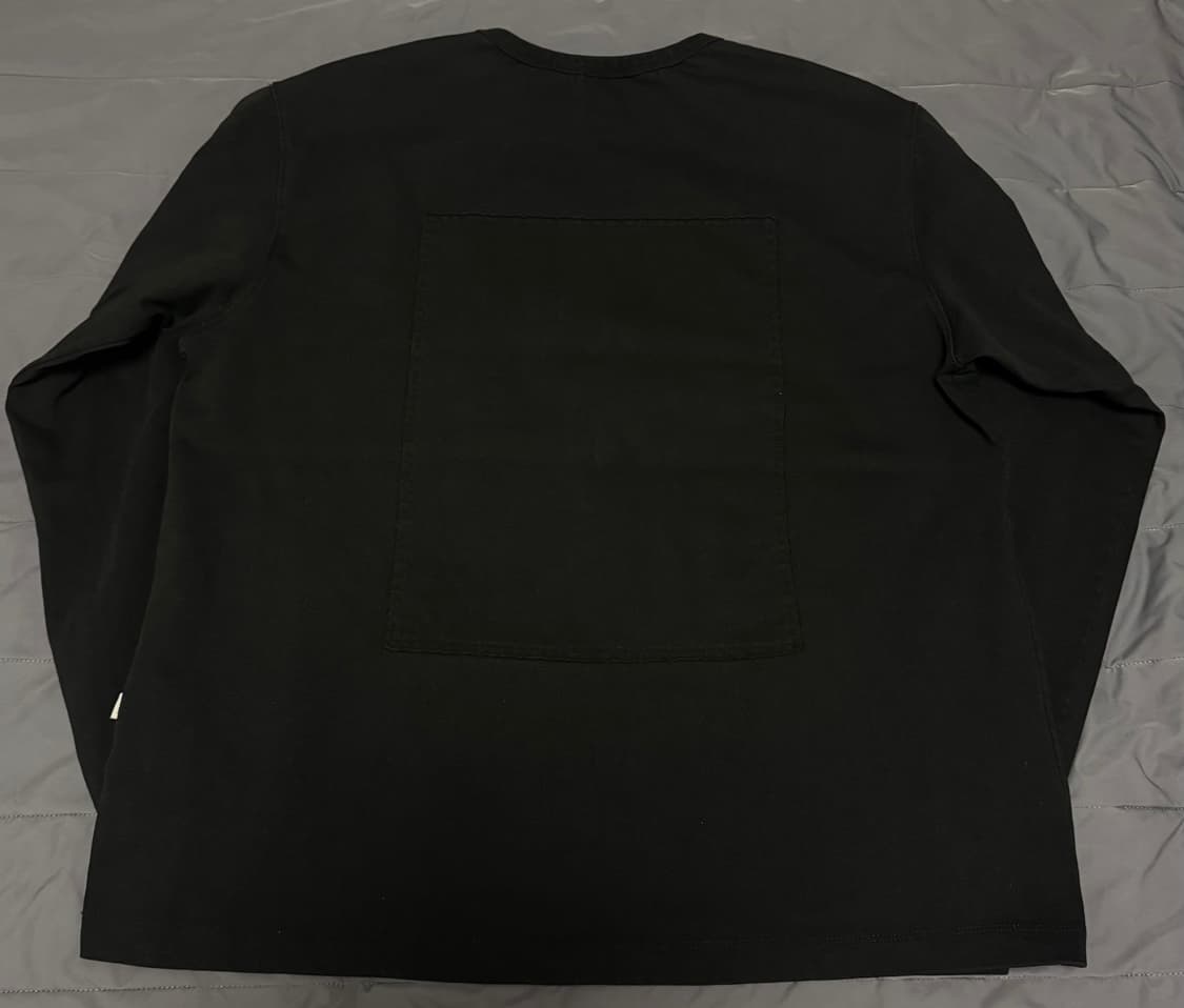 유스 패널드 롱슬리브 블랙 상품이미지7