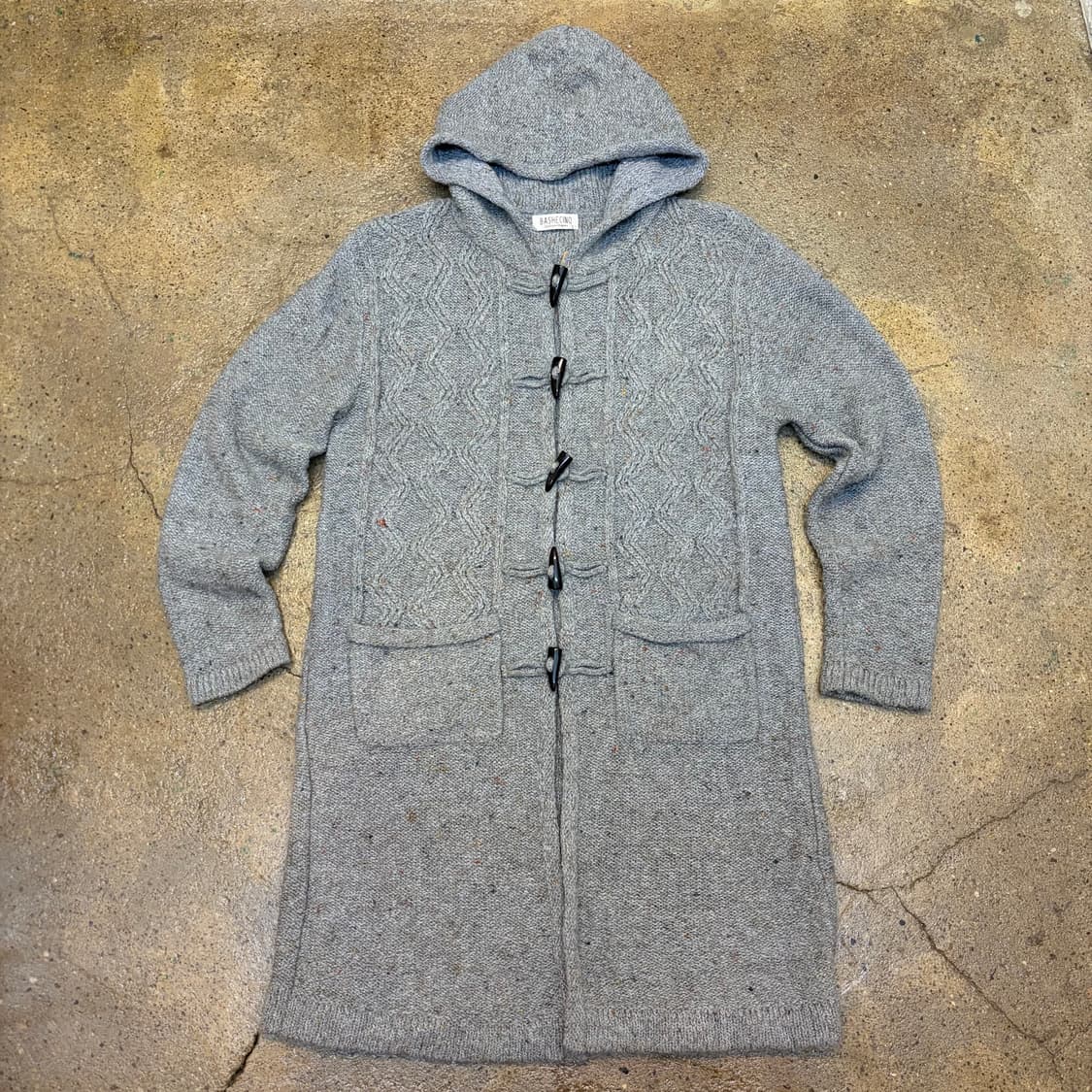 USA 빈티지 떡볶이 코트 더플코트 니트 상품이미지1