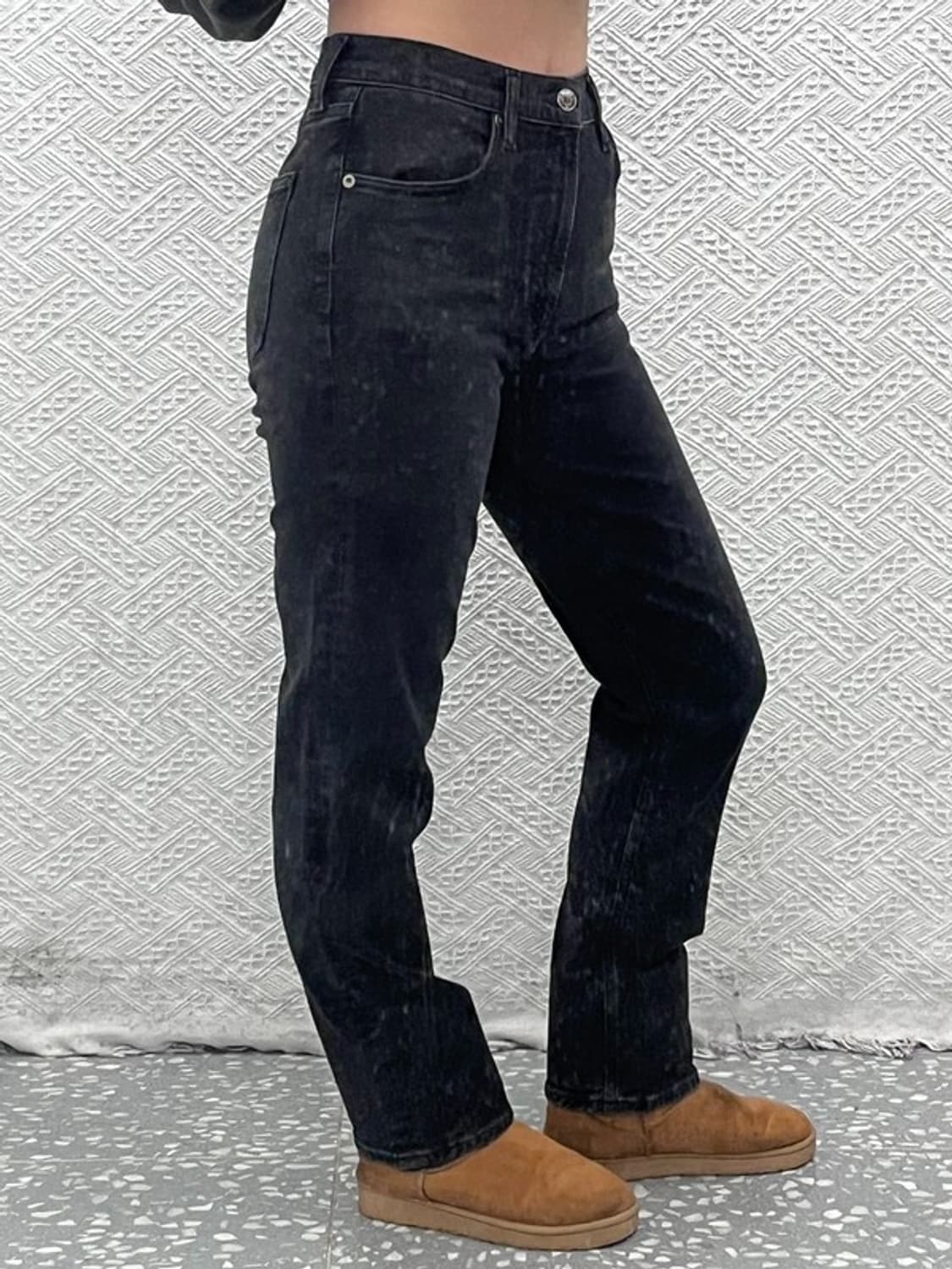 에이골디 모던시크 캐주얼 하이웨스트 데님팬츠 26인치 C07506 상품이미지2