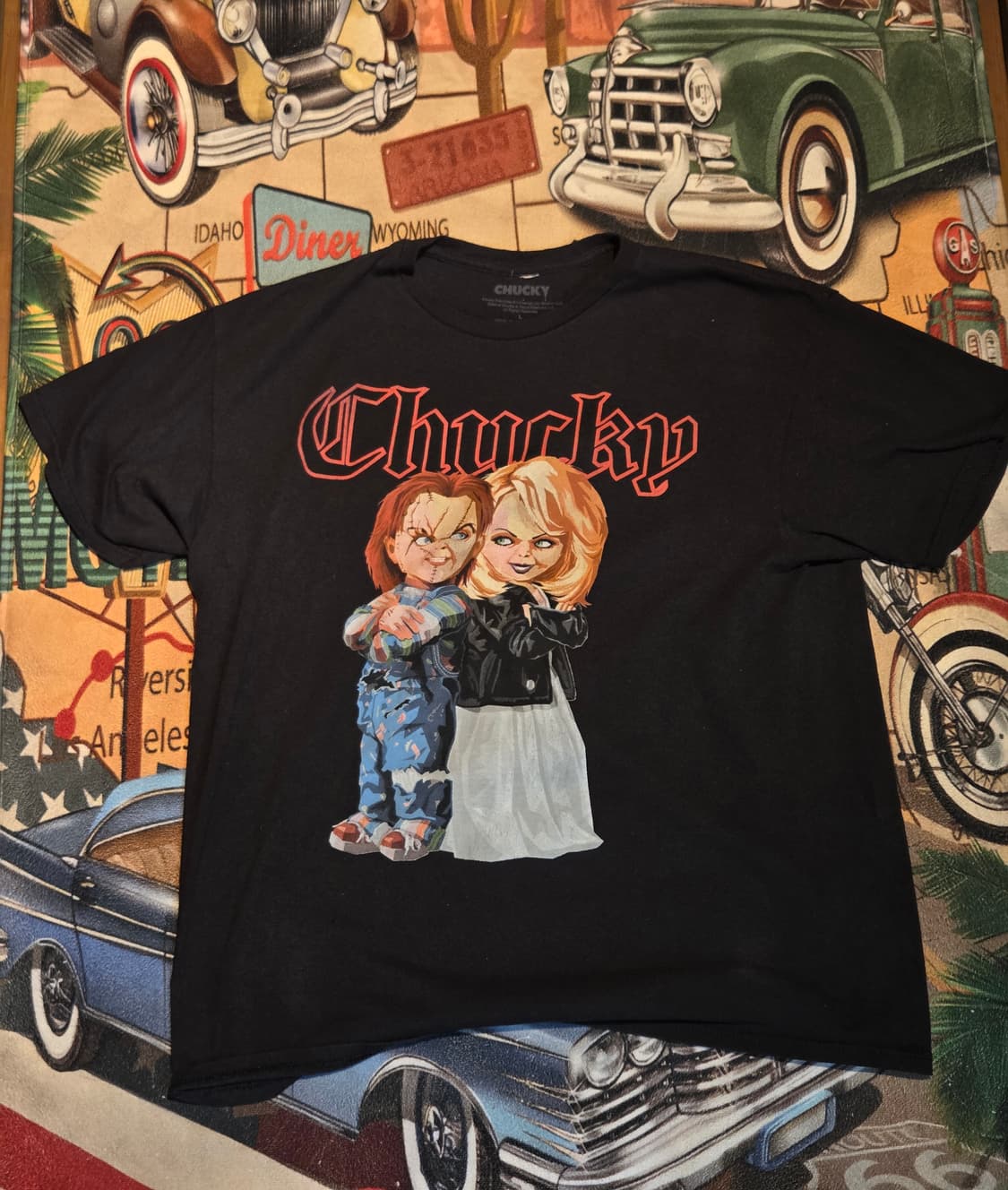 처키 빈티지 티셔츠 상품이미지1