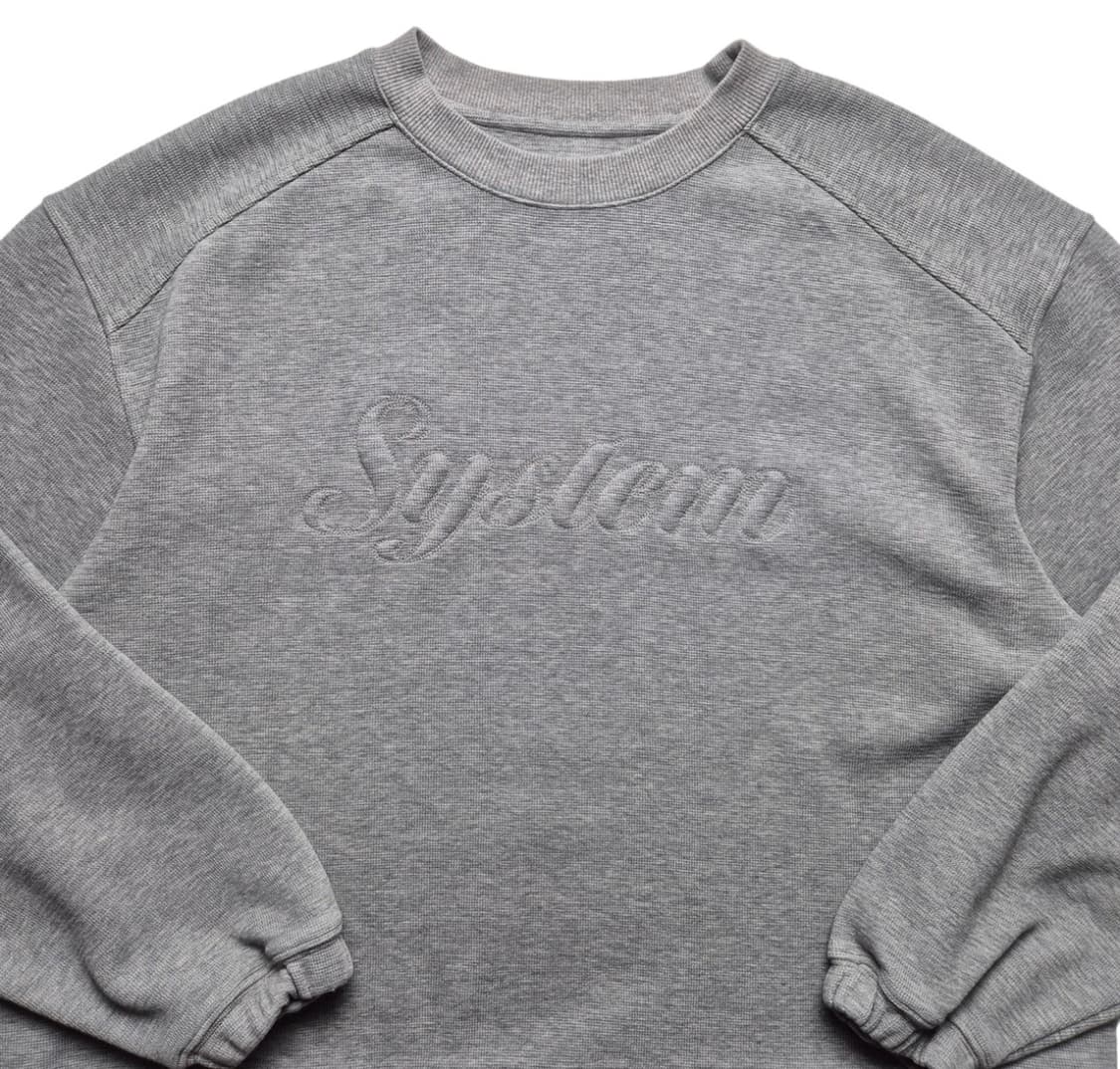 시스템 스웻셔츠(맨투맨) 상품이미지1