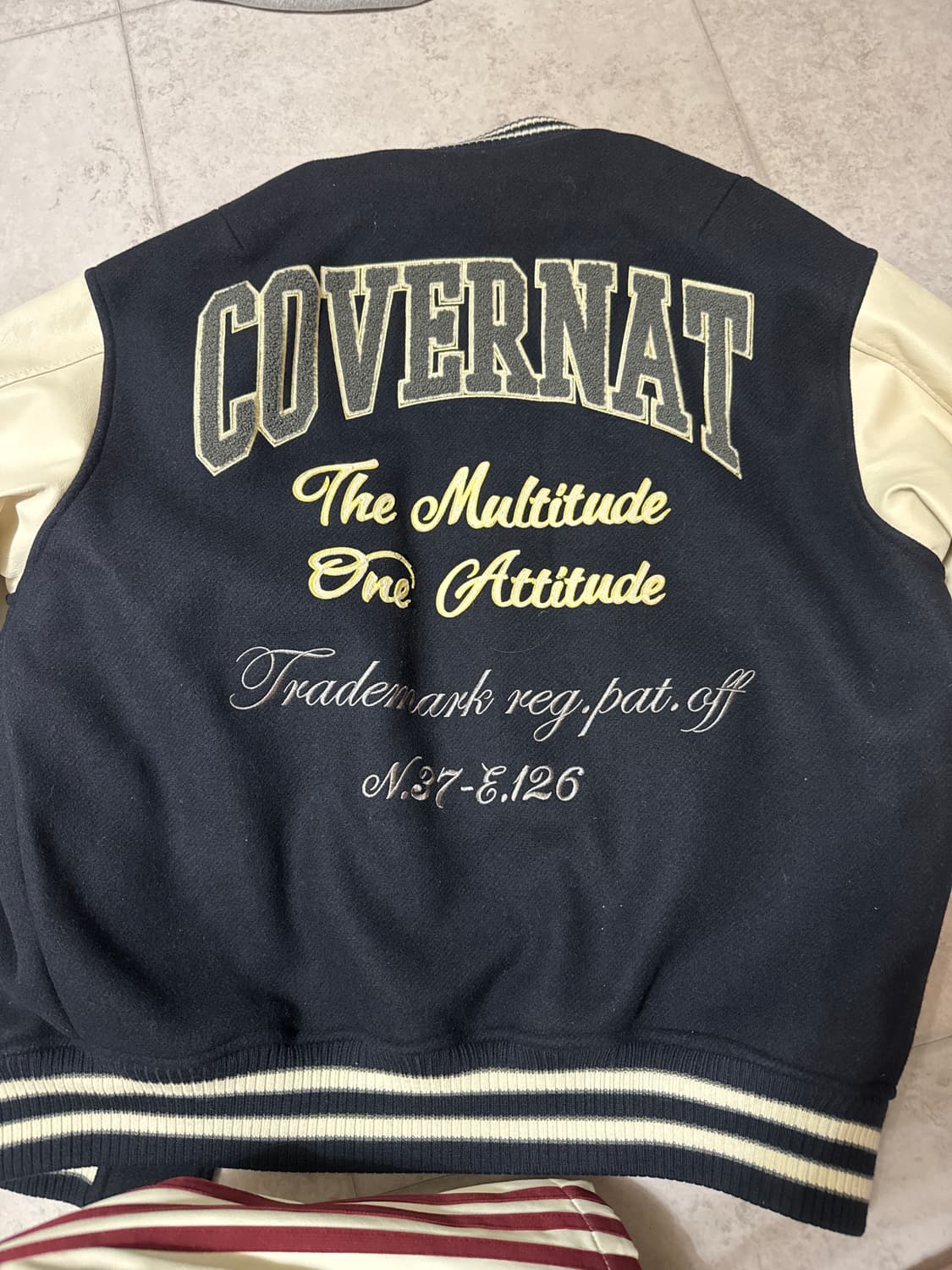 커버낫 24FW 컬러 C 올 바시티 네이비 상품이미지5