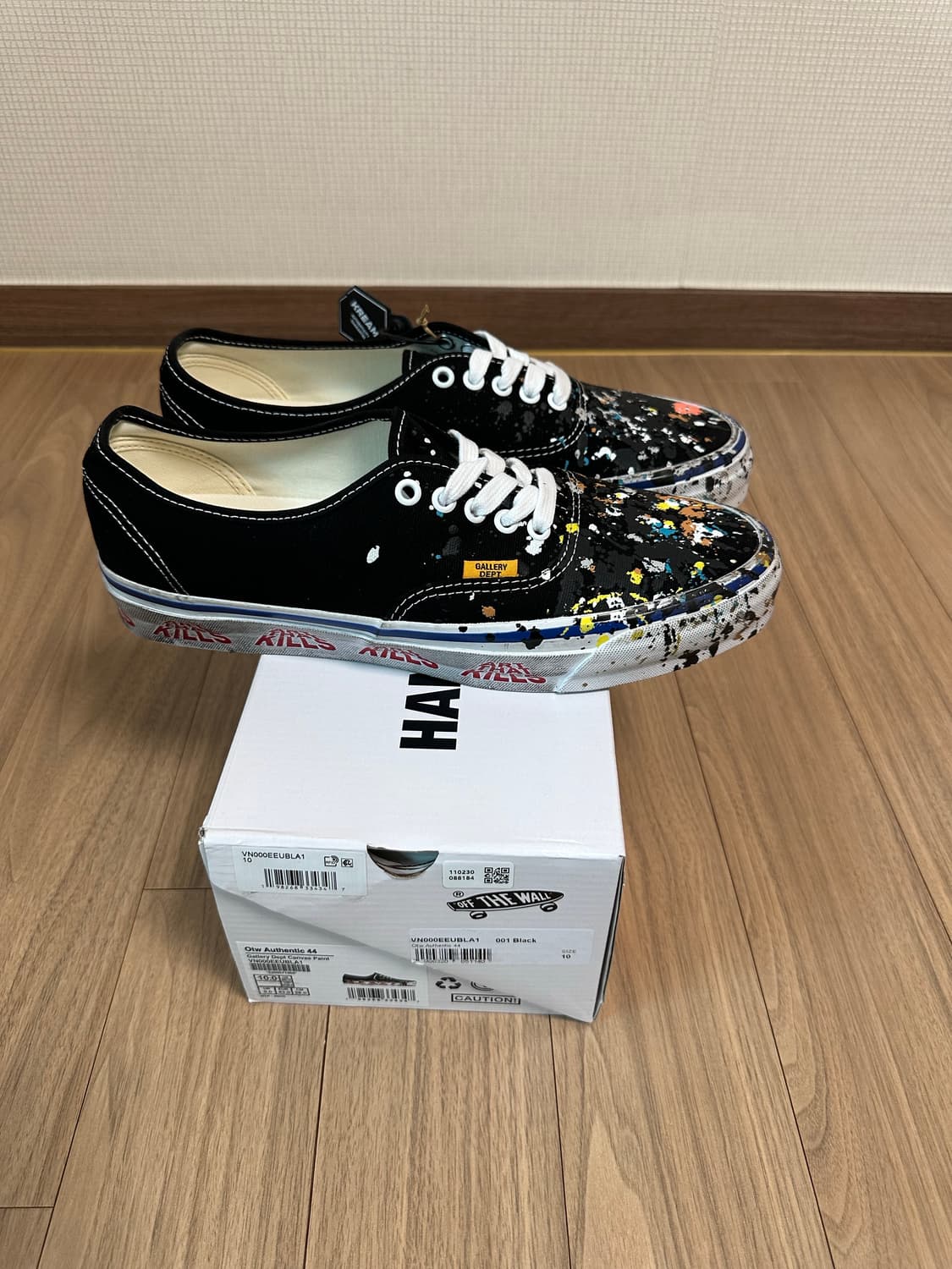 280 반스 x 갤러리 디파트먼트 OTW 어센틱 44 블랙 상품이미지5