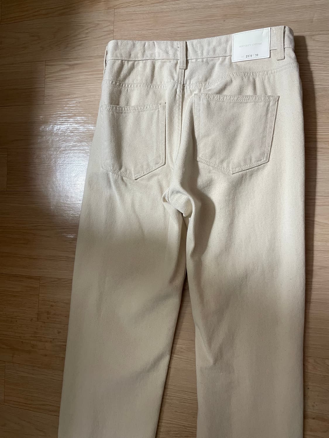 브랜디드 아이보리 팬츠 (사이즈:30) 상품이미지4