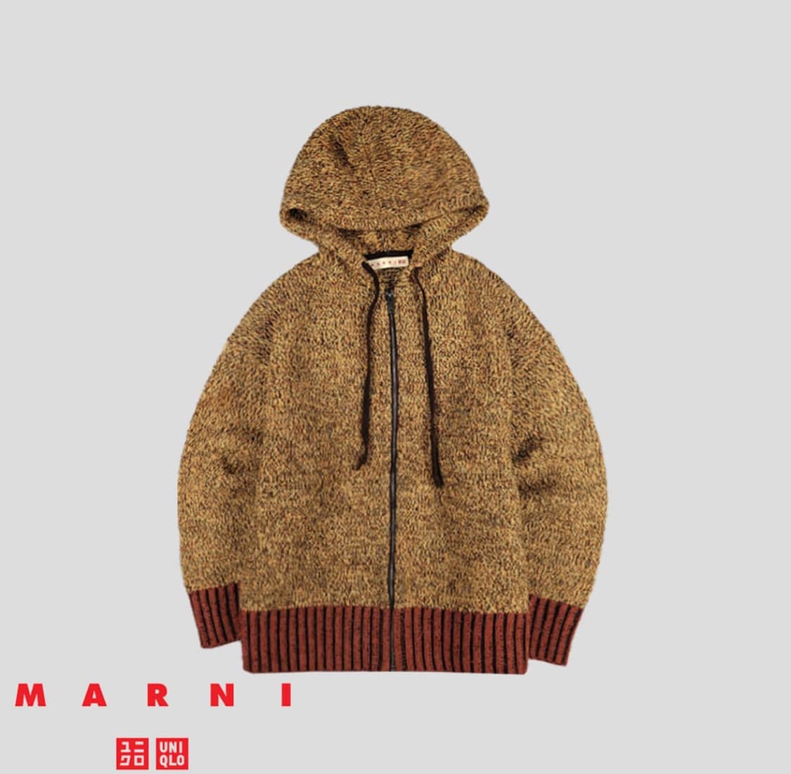 빈티지 마르니유니클로 후드 니트 집업 가디건 상품이미지10