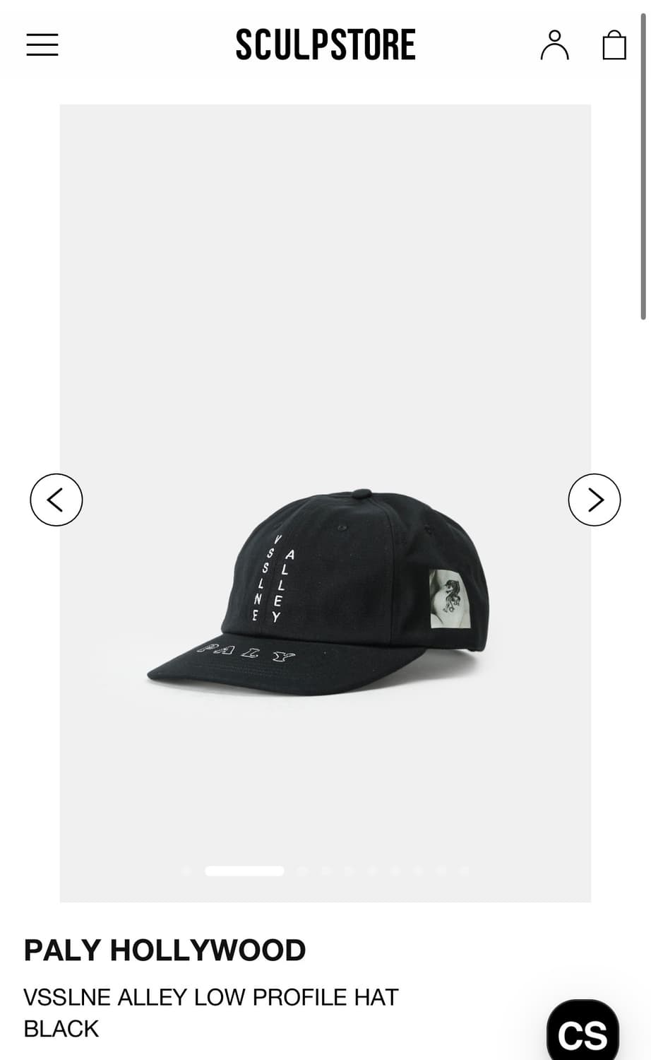 PALY HOLLYWOOD LOW PROFILE HAT 상품이미지1