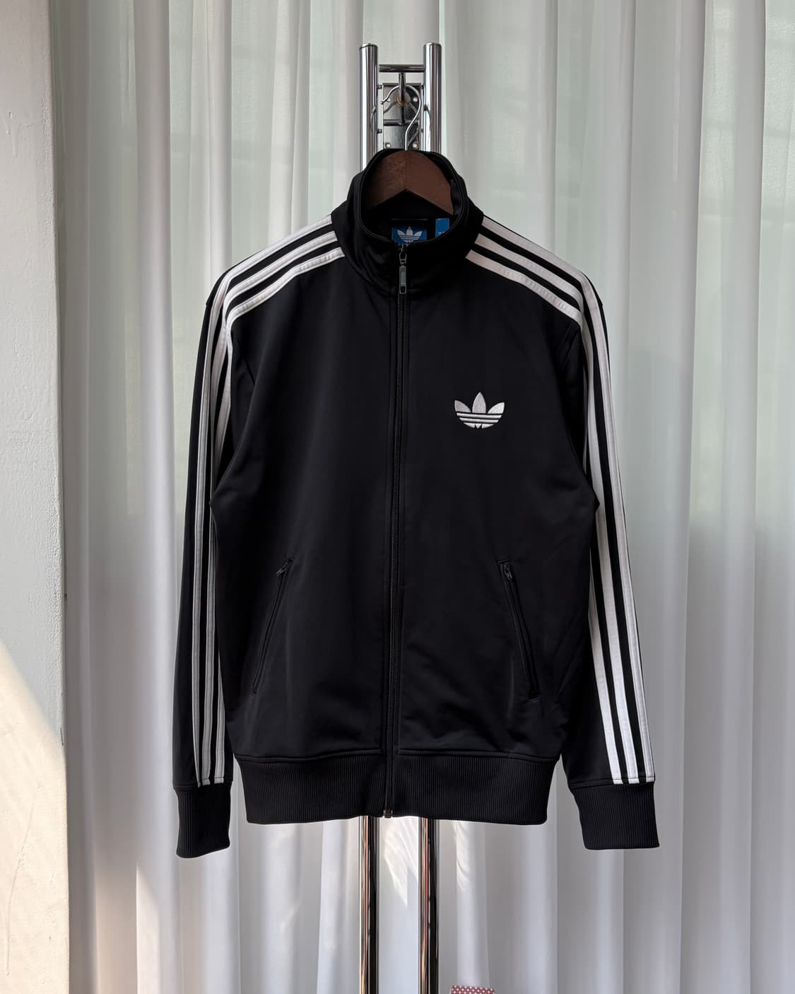 [S-M]아디다스 구형 파이어버드 블랙 트랙탑 져지 상품이미지3