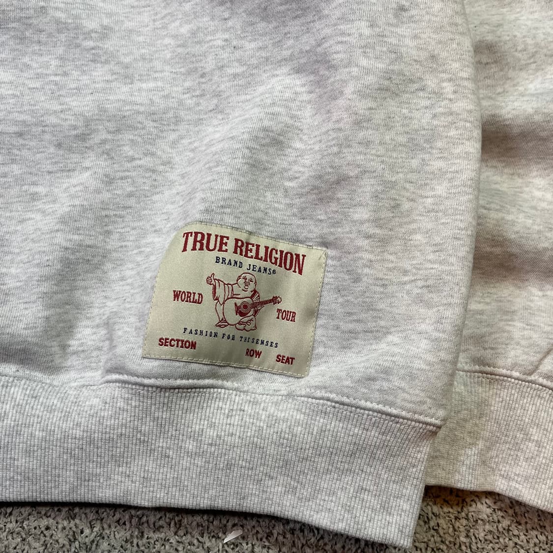 트루릴리전 성조기 빅로고 맨투맨 상품이미지4