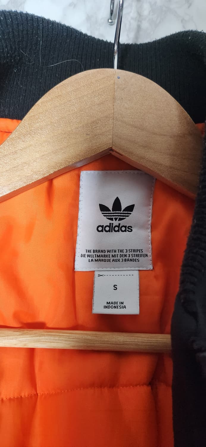 아디다스 삼선 블랙 봄버 점퍼 자켓  상품이미지6