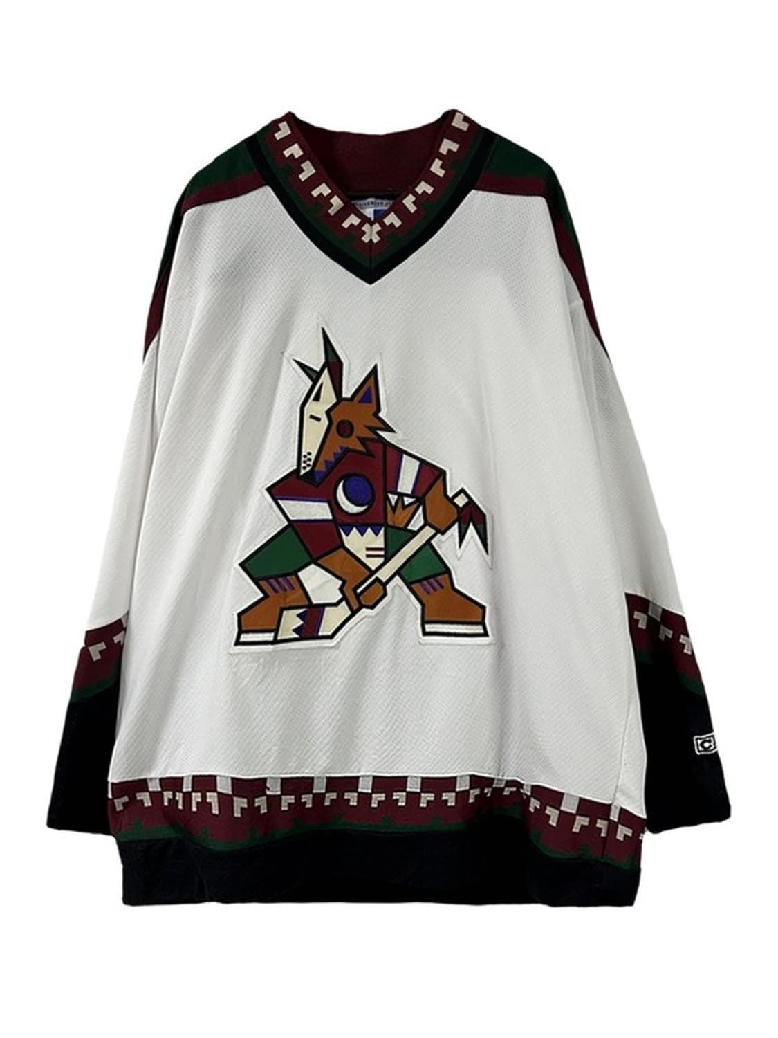 [XL] CCM 90s빈티지 카치나 피닉스코요테스 NHL 하키저지 상품이미지1