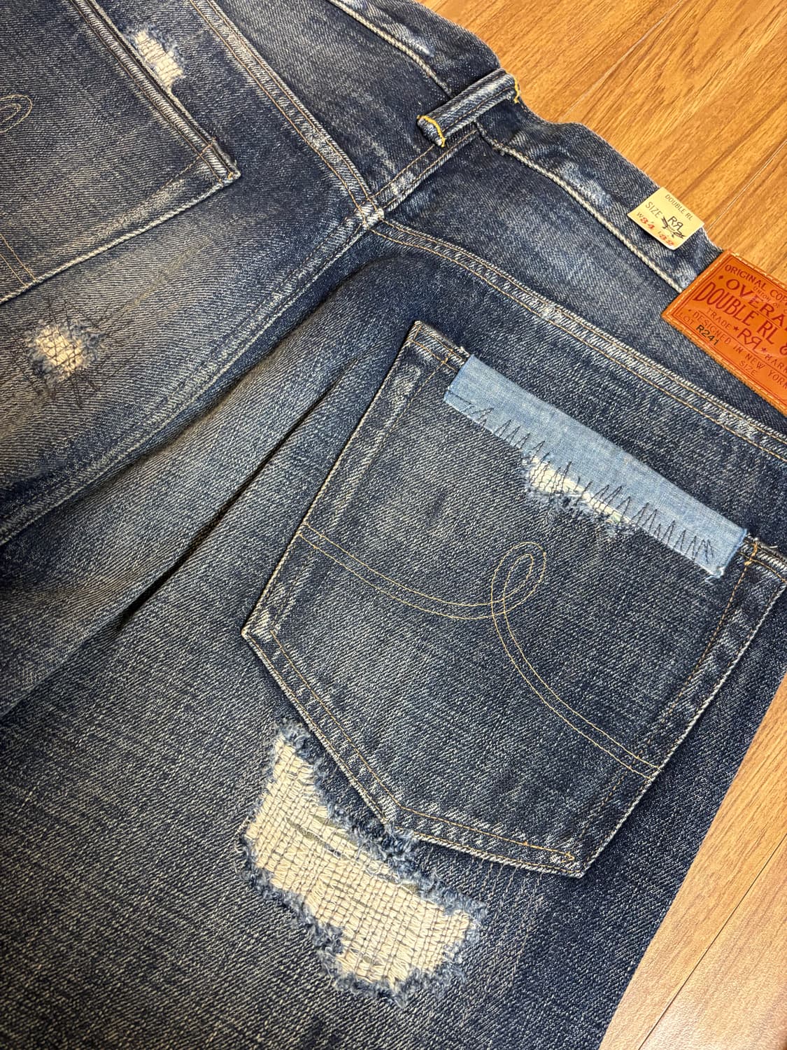 RRL 데님 팬츠 새상품 상품이미지6