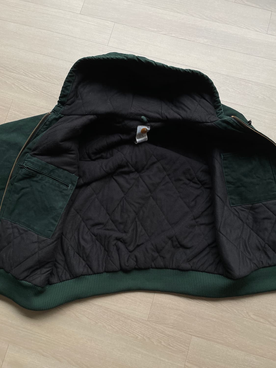 칼하트 j130 SPC 그린 액티브 자켓 샌드스톤 carhartt 상품이미지7