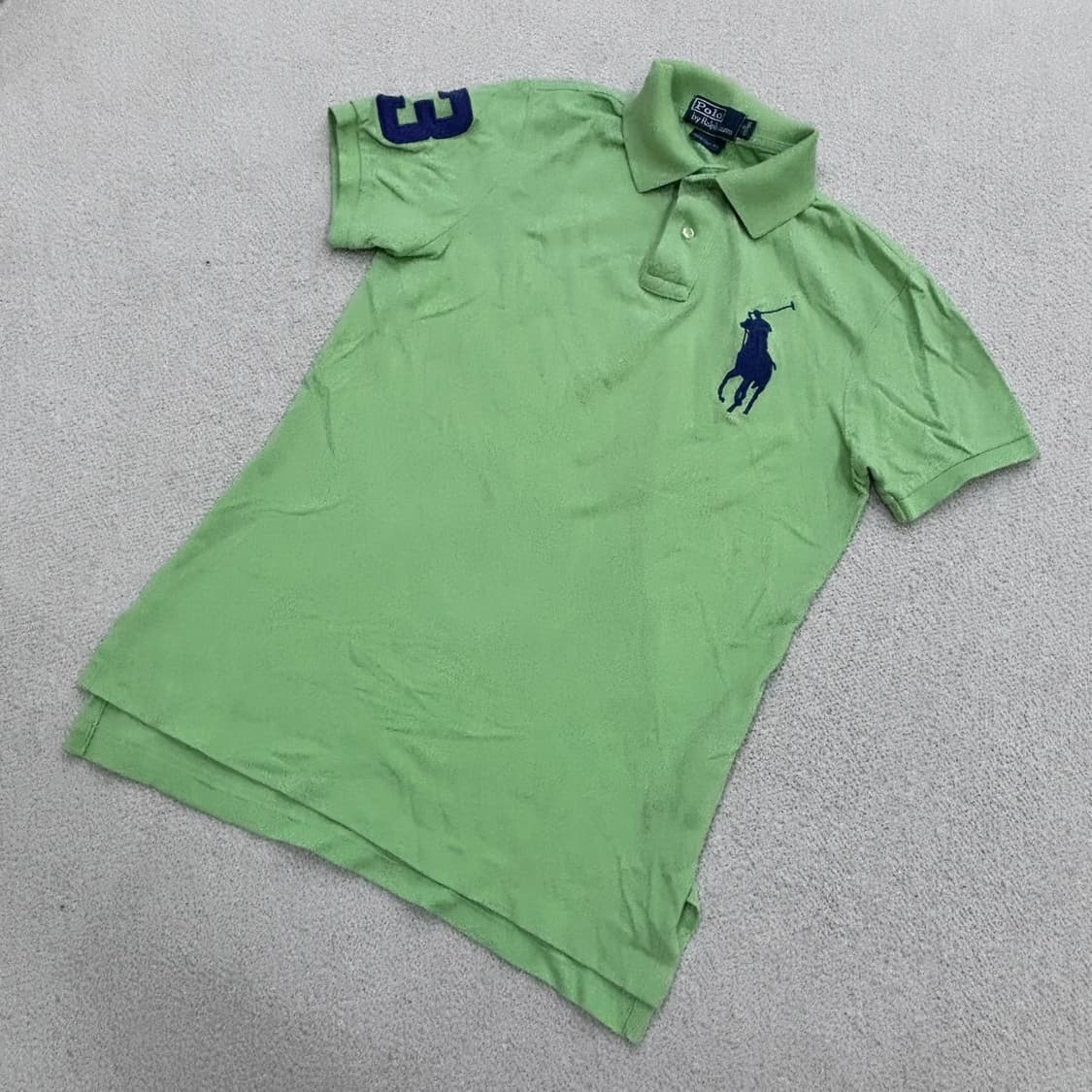 S 폴로랄프로렌 빅포니 반팔 카라 티셔츠 0410E 상품이미지1