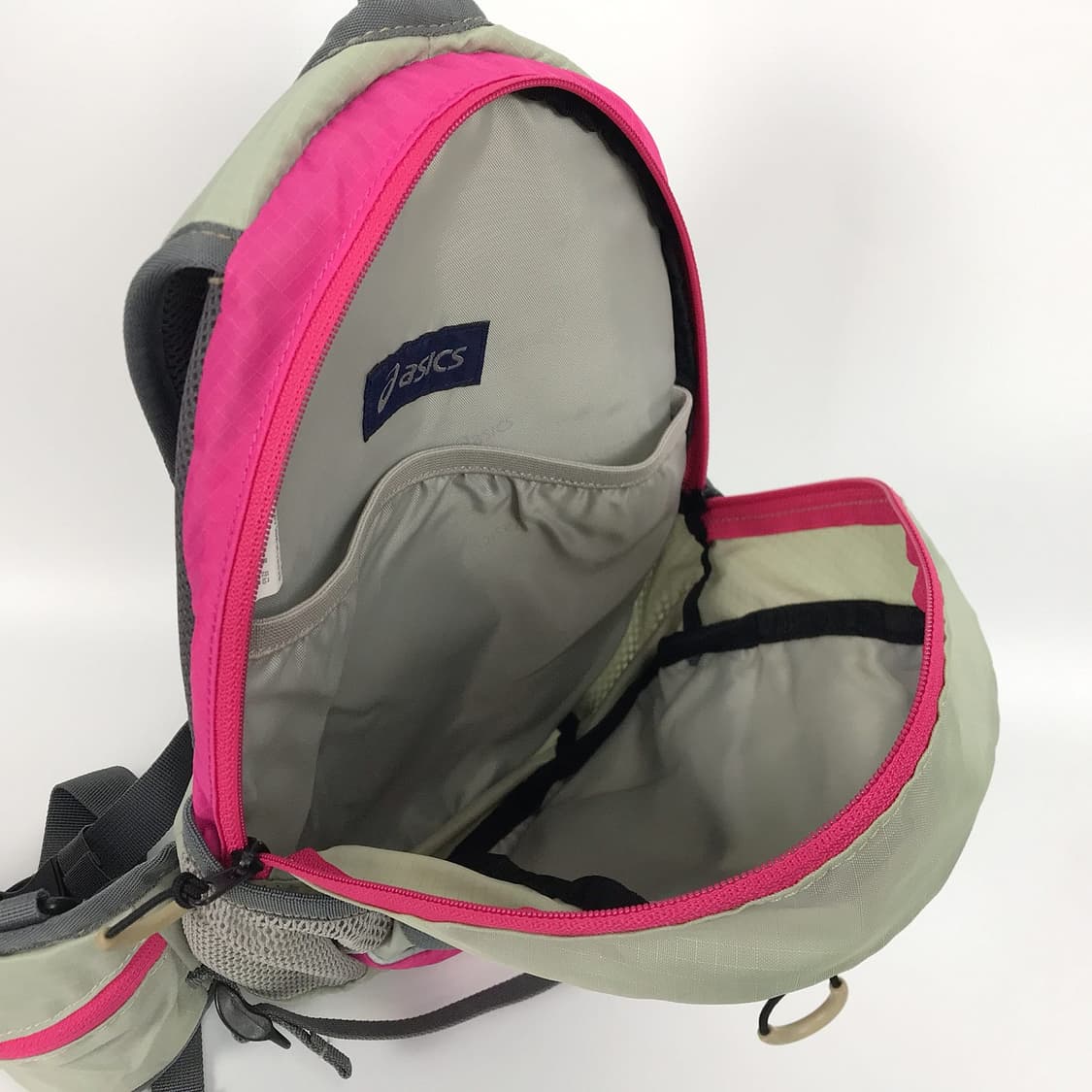 아식스 올드 고프코어 핑크 미니 백팩 가방 상품이미지8