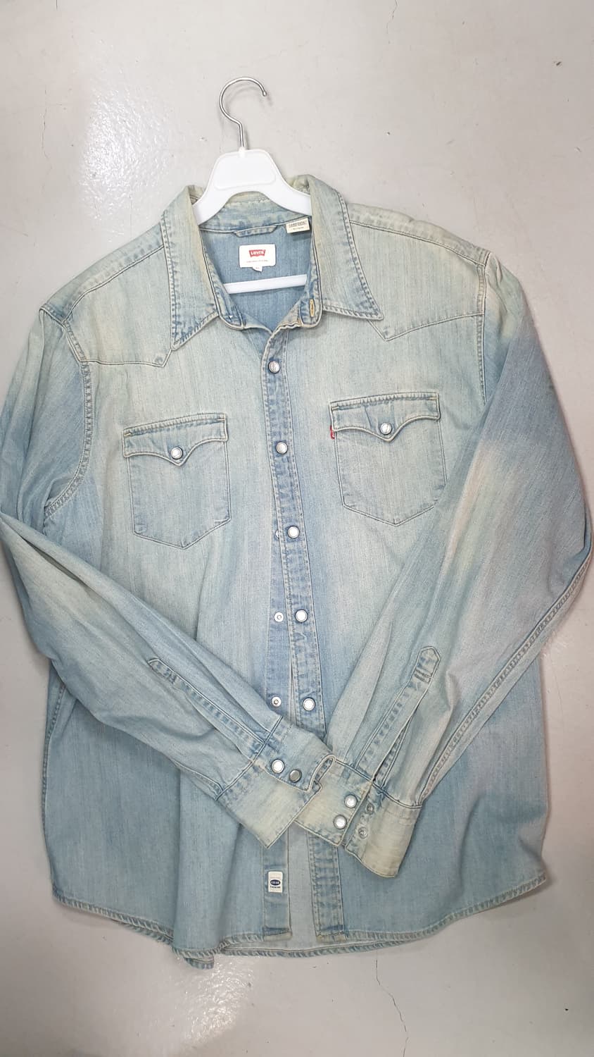 리바이스 데님 웨스턴 셔츠 XL 상품이미지1