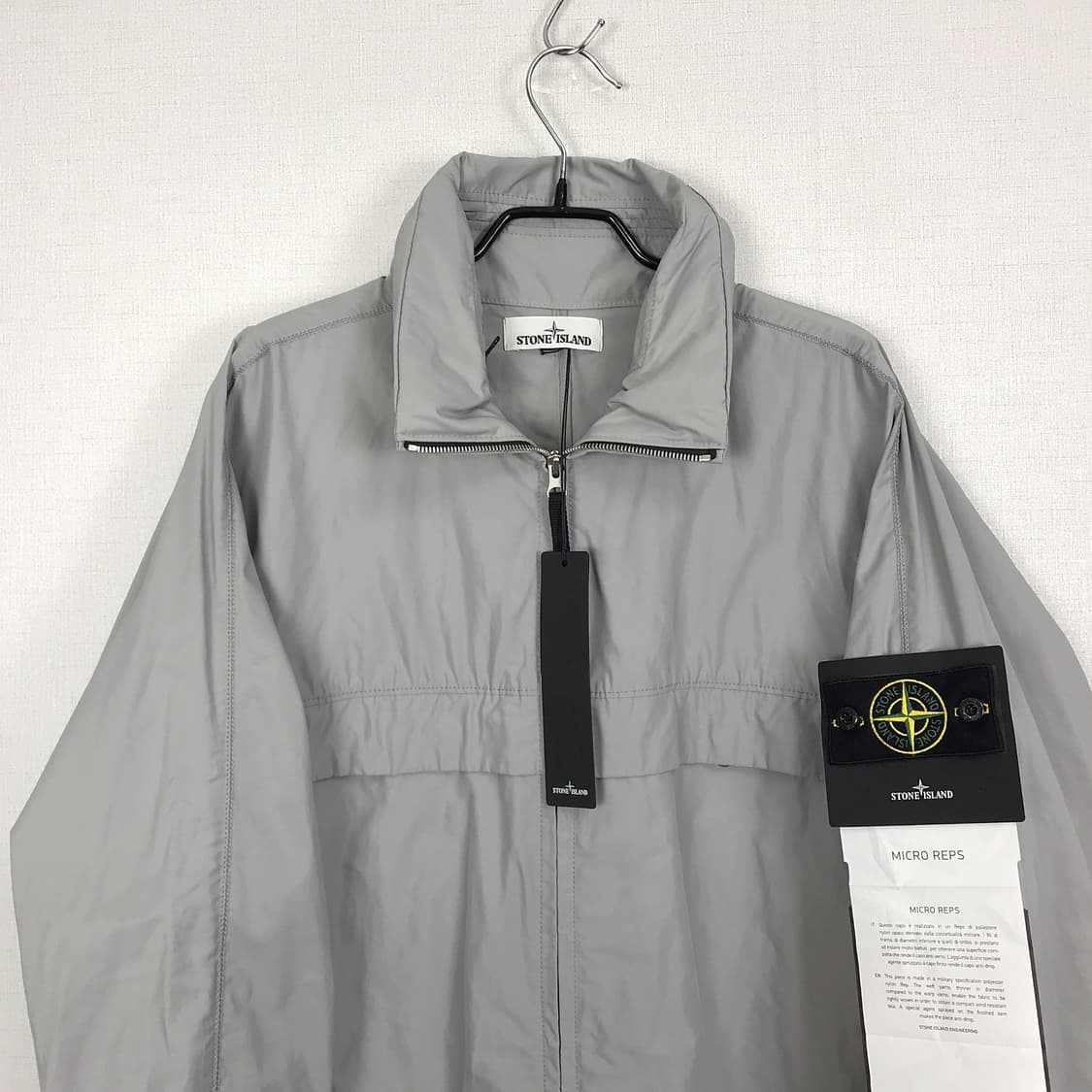 스톤아일랜드 20ss 새상품 히든후드 반코트 롱자켓 L 상품이미지3