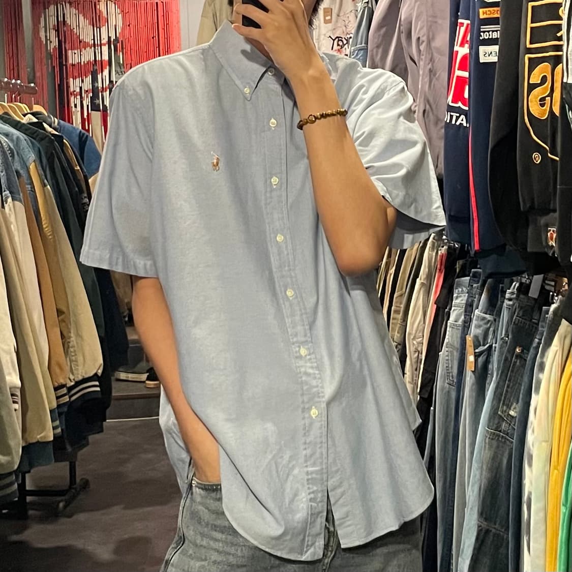 [IM] Polo 폴로 블루 반팔셔츠 상품이미지5