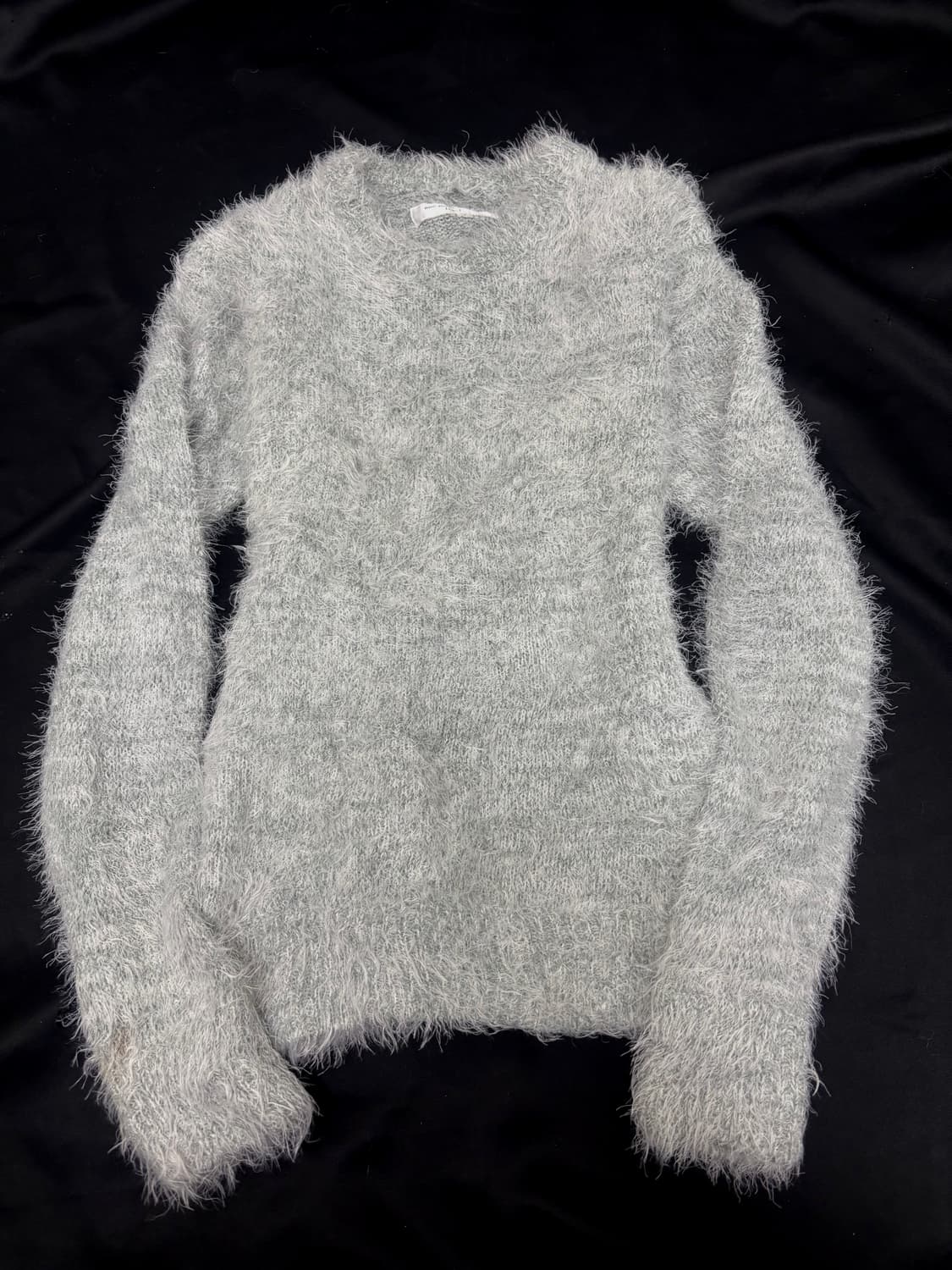 y2k Silver Fur Sleeve 상품이미지5