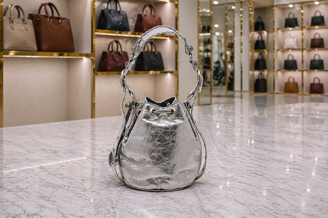 [A급] 발렌시아가 르 카골 버킷백 XS 판매합니다!!! 상품이미지2