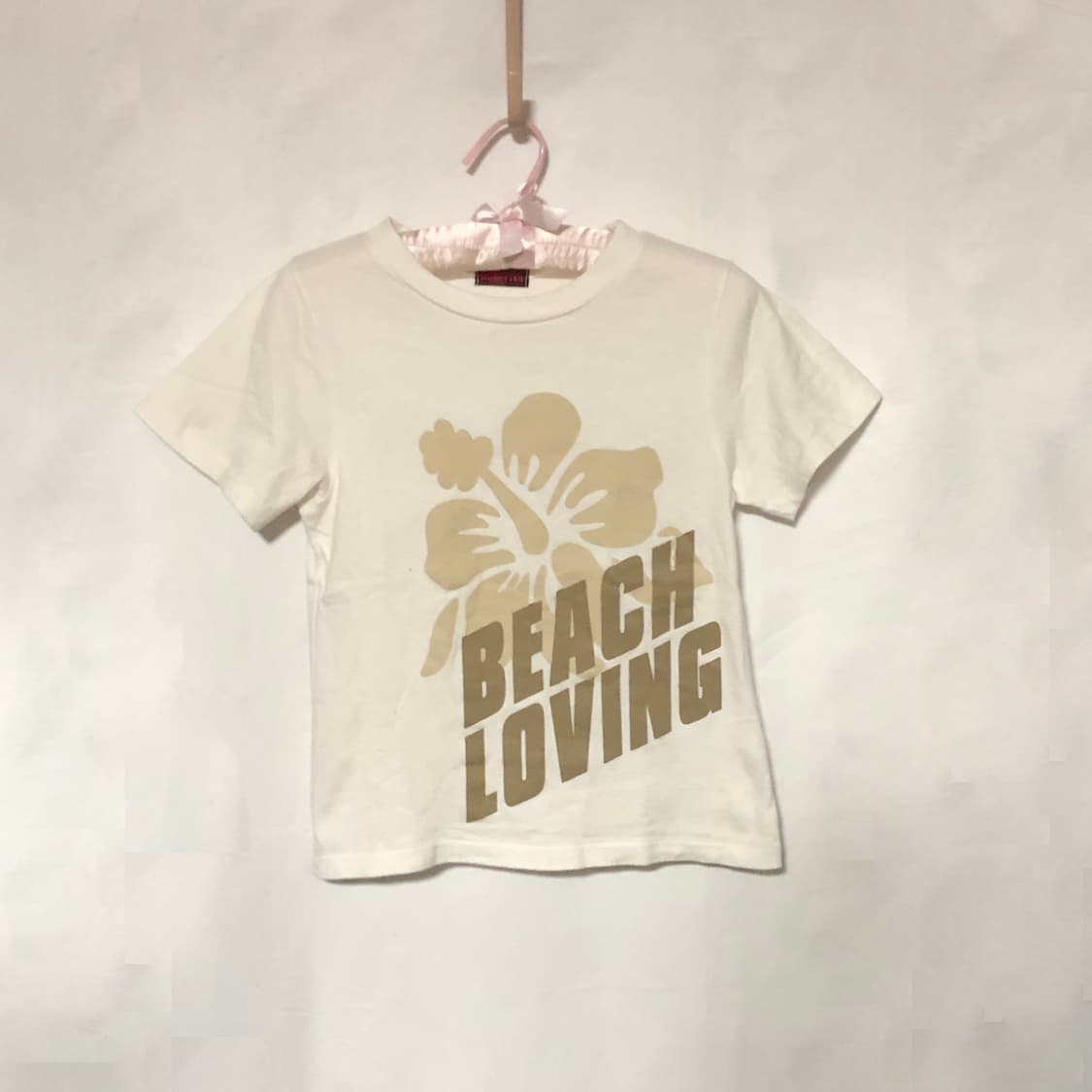 히비스커스 티셔츠 화이트 상품이미지8