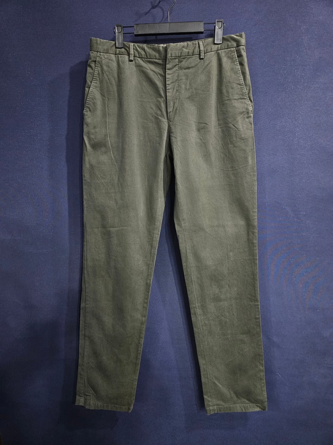 폴로 랄프로렌 다크카키 남성 허리 32 면바지  상품이미지1