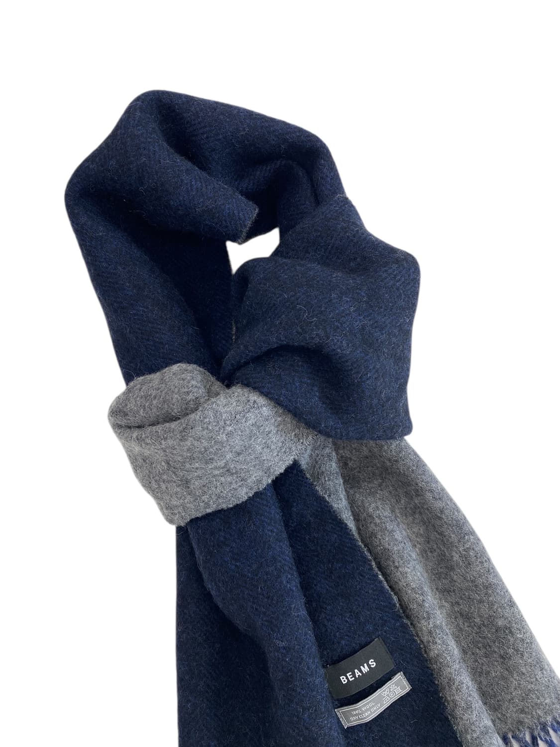 빔즈 양면 울 머플러 상품이미지3
