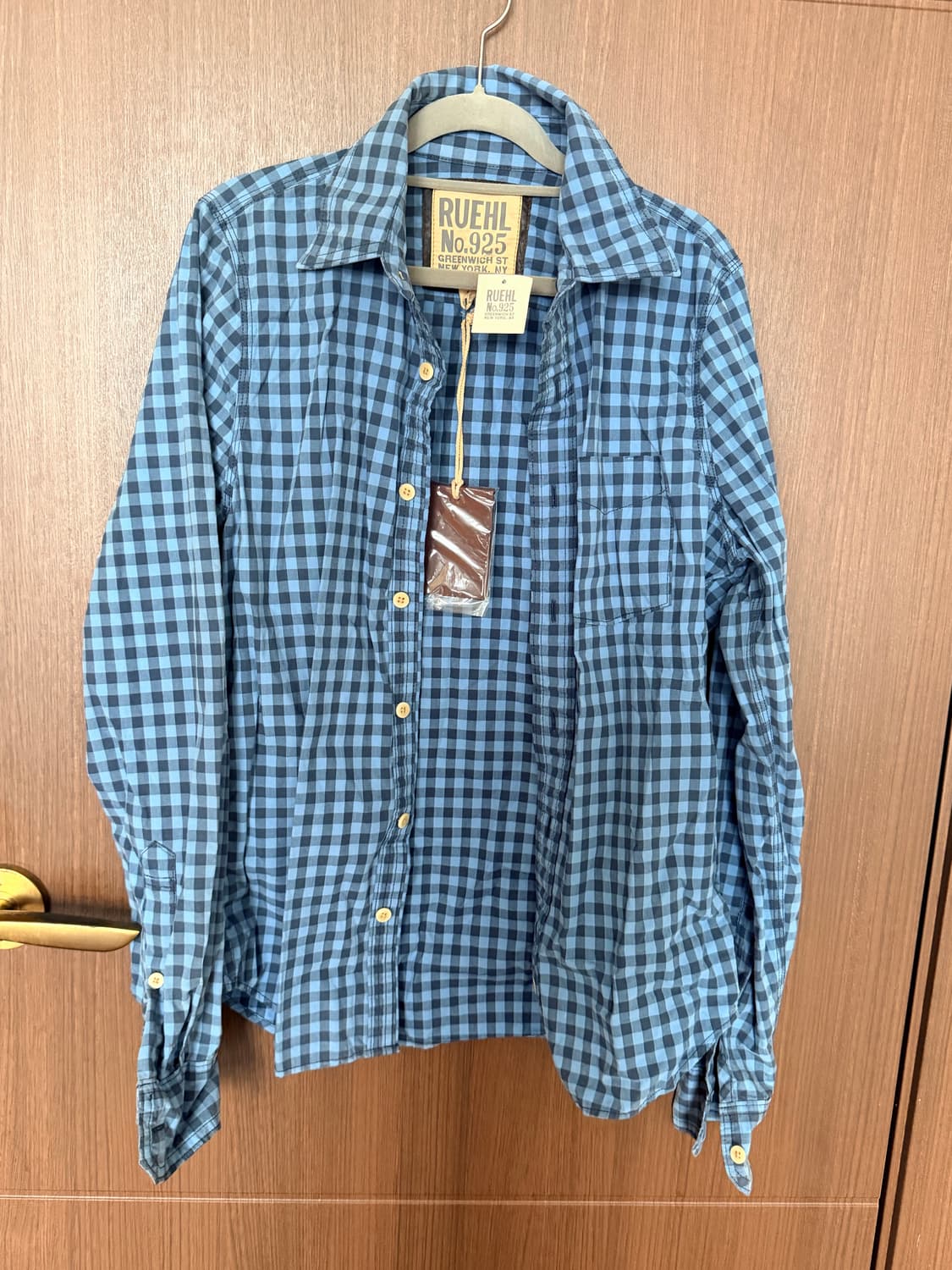 [새상품] 루엘 ruhel 체크셔츠 S 상품이미지1